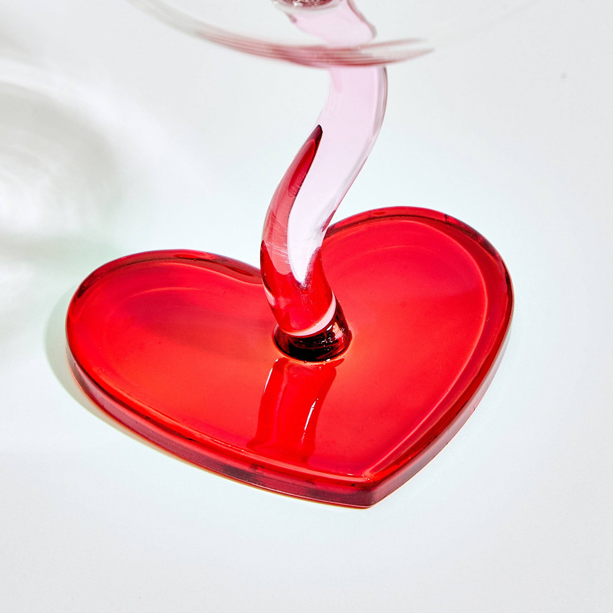 Heart Shaped Wine Glass