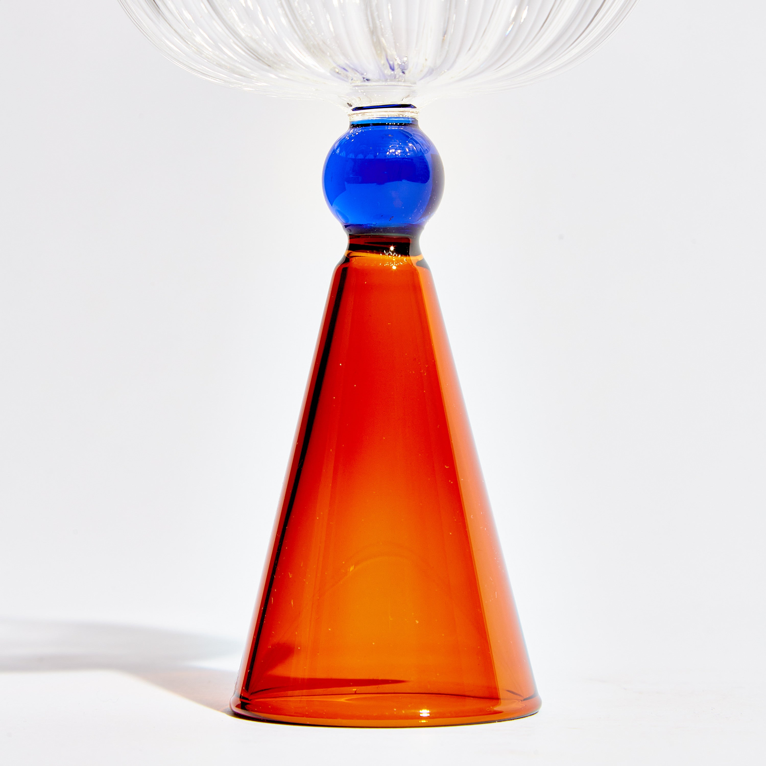 Champagne Glass - Amber