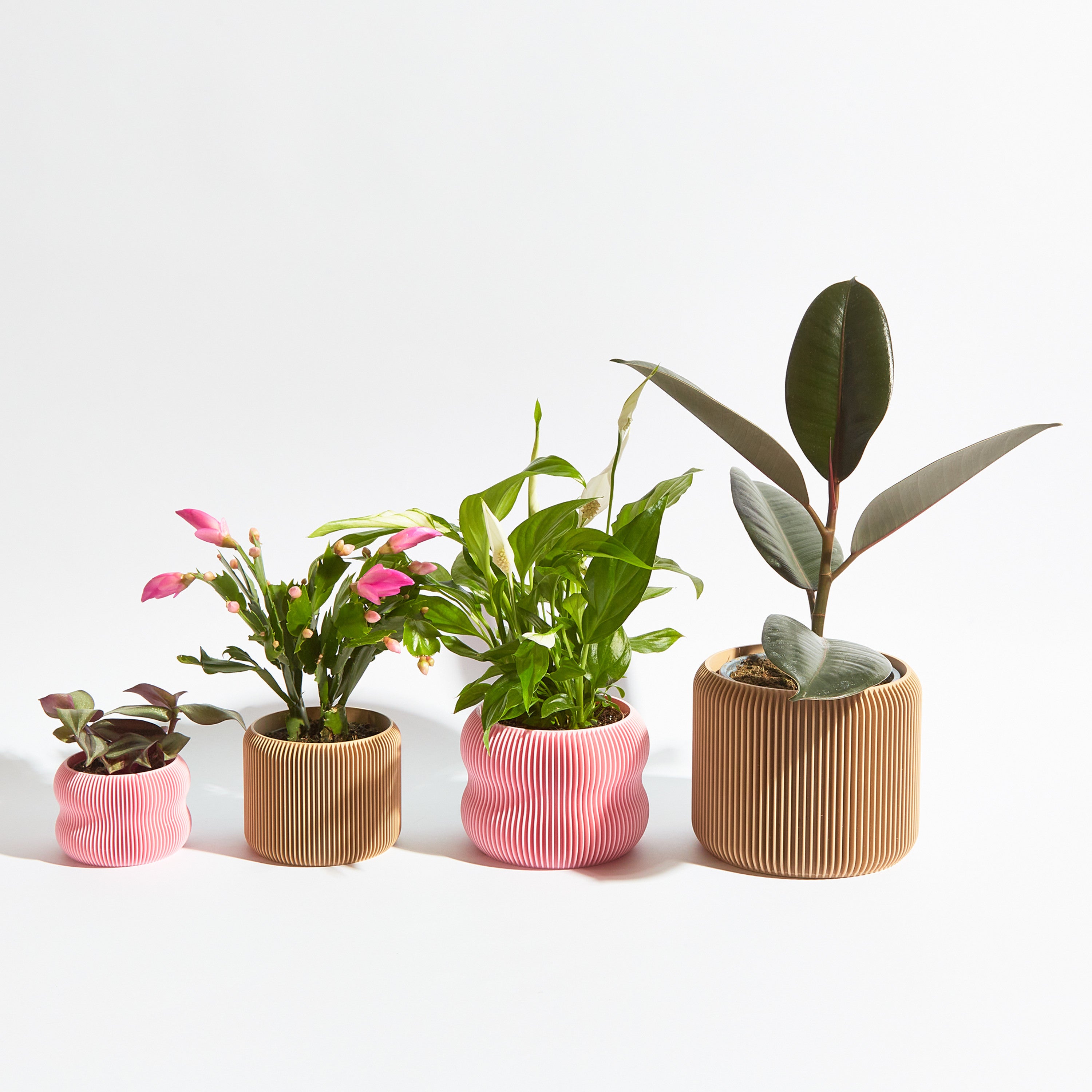 Orbital pot - Sand beige