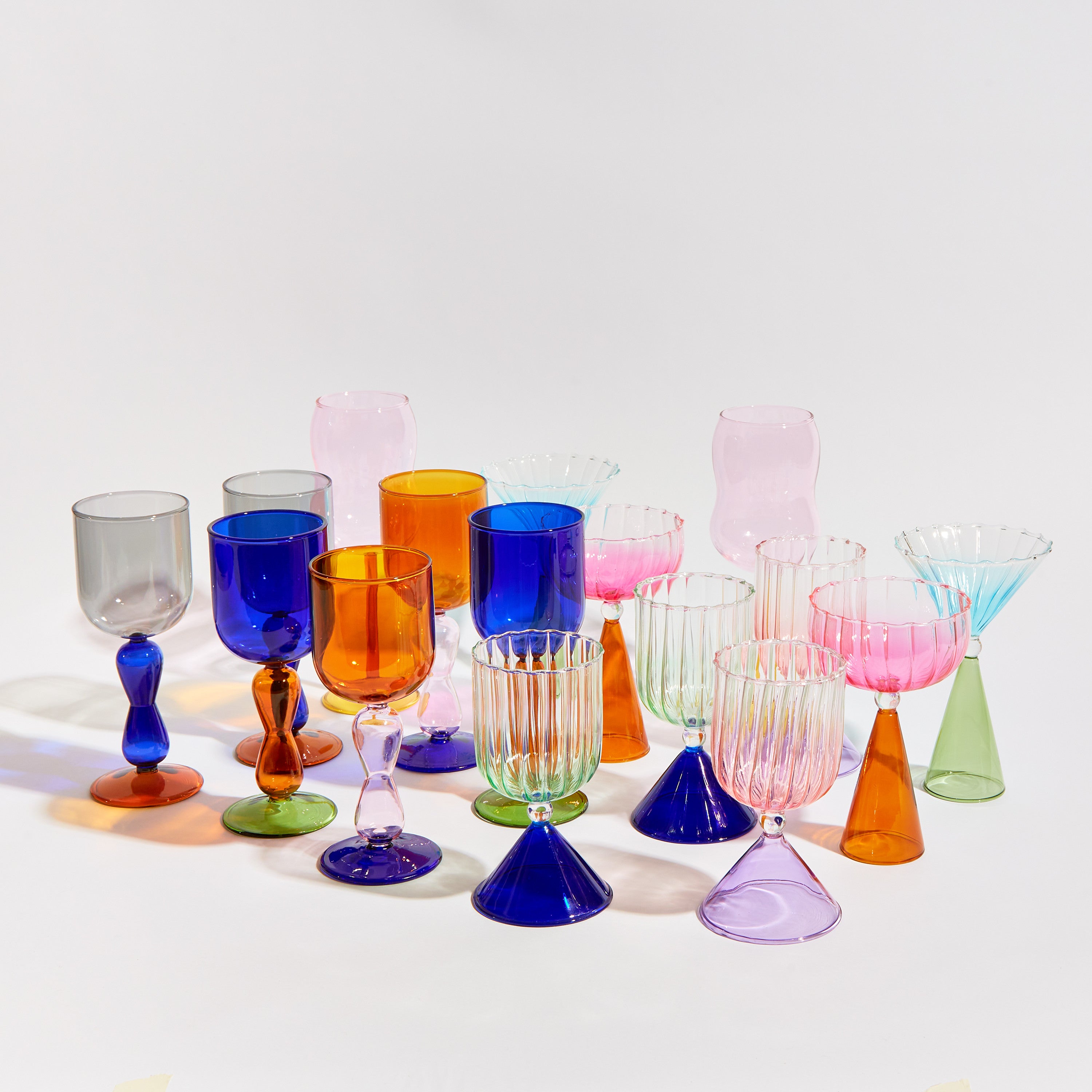 Retro wine goblet - Grey