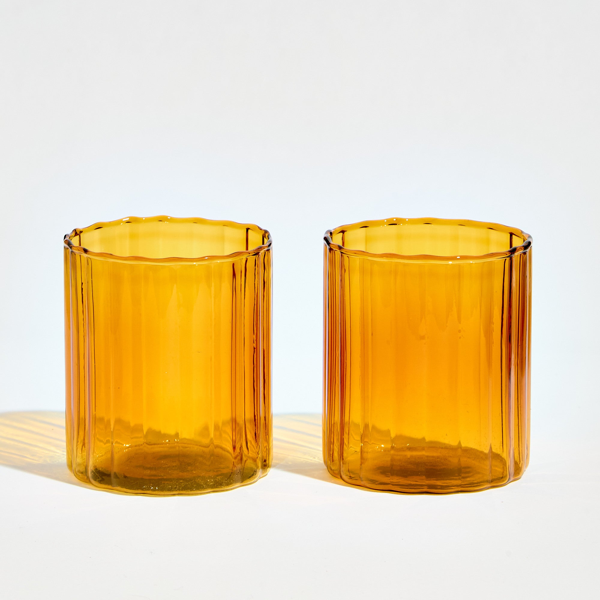 Glass Cup Small - Amber