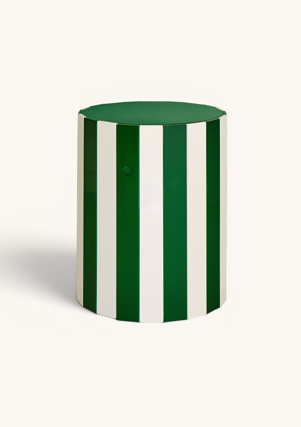 Barrel Table, Forest Green