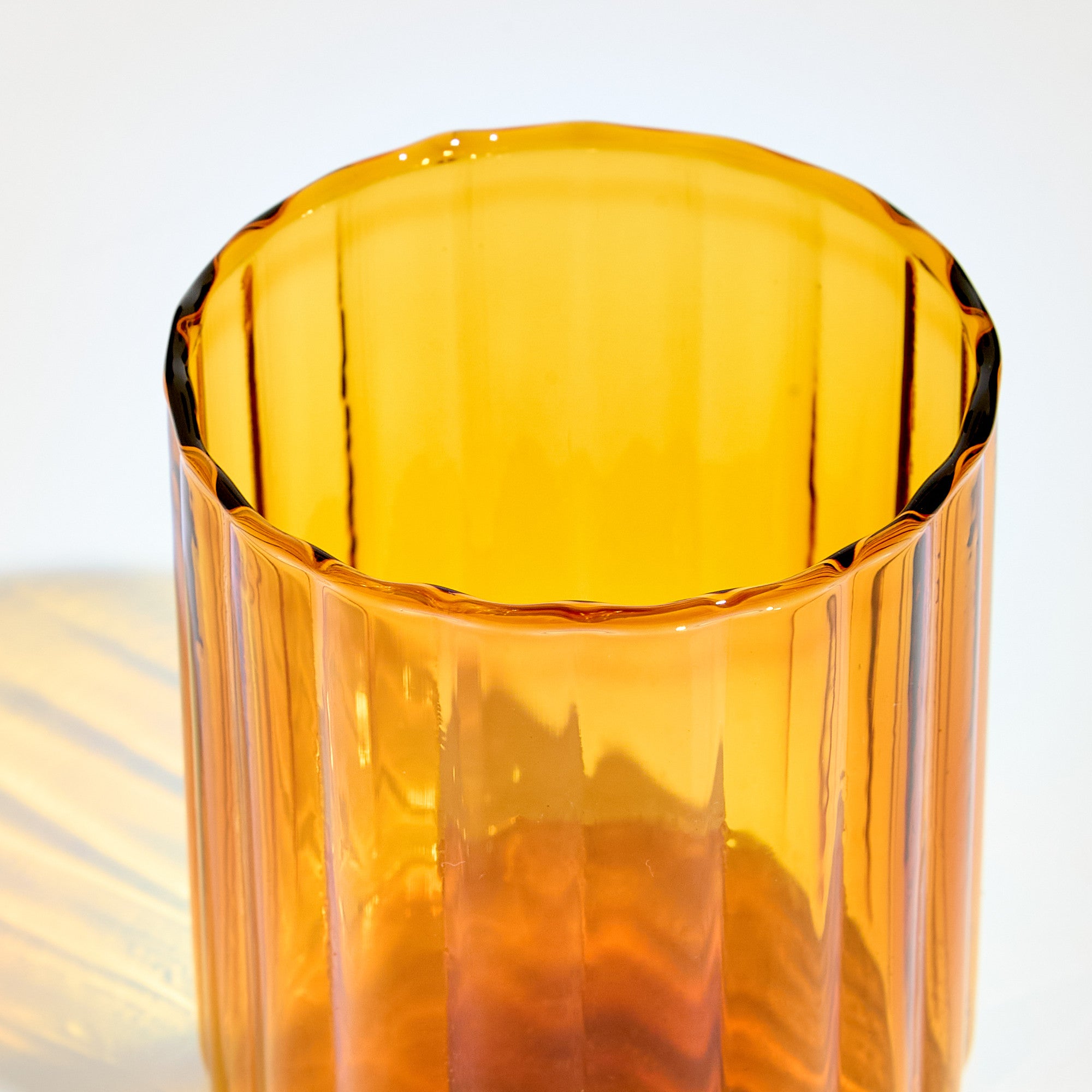 Glass Cup Small - Amber