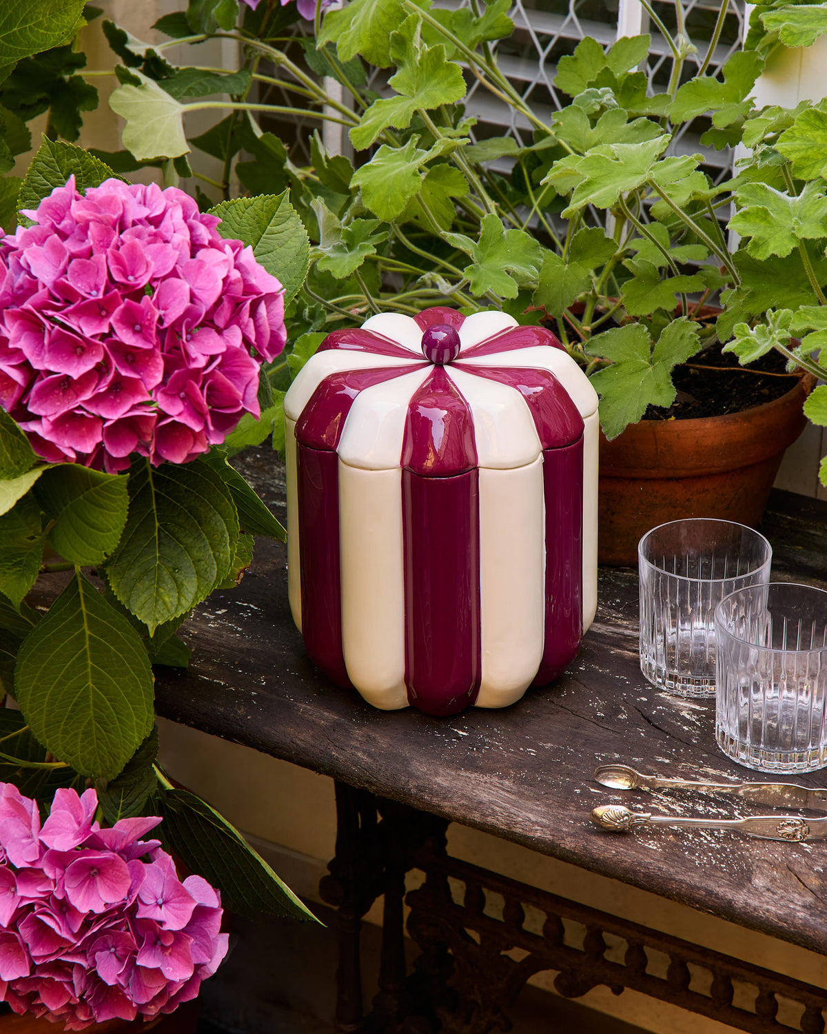 Ice Bucket, Plum