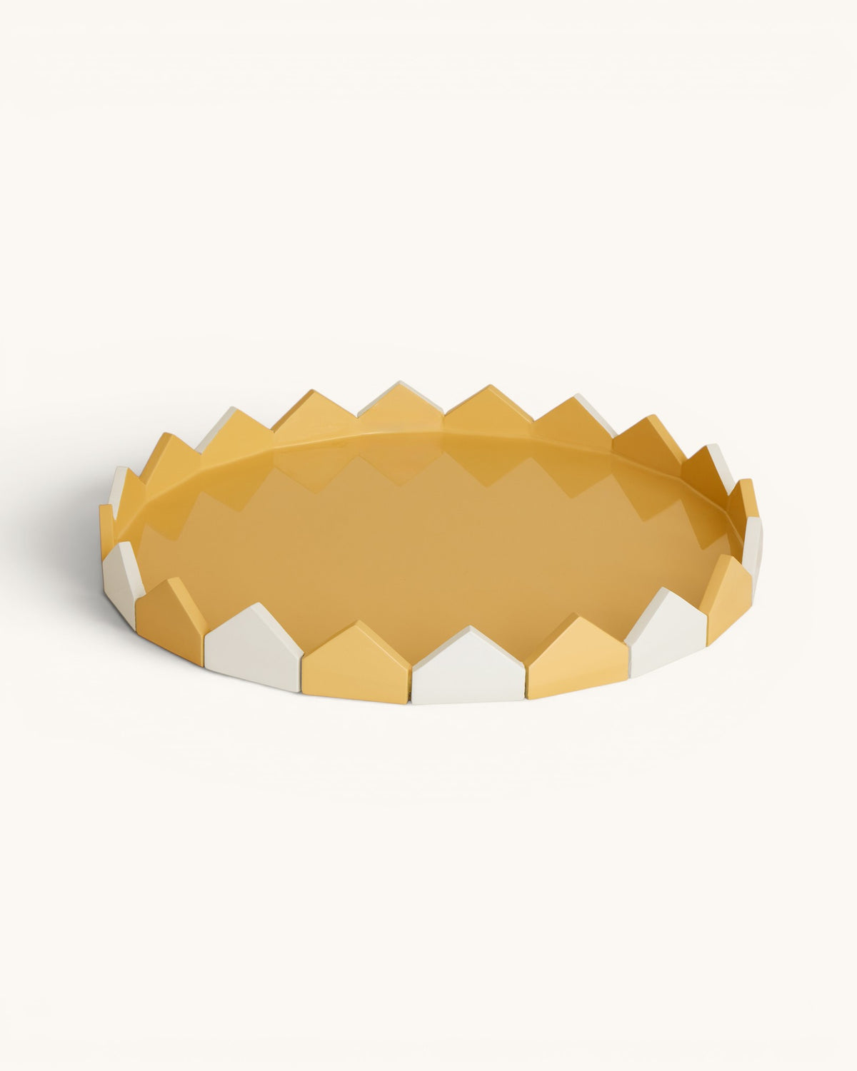 Large Tray, Persian Yellow