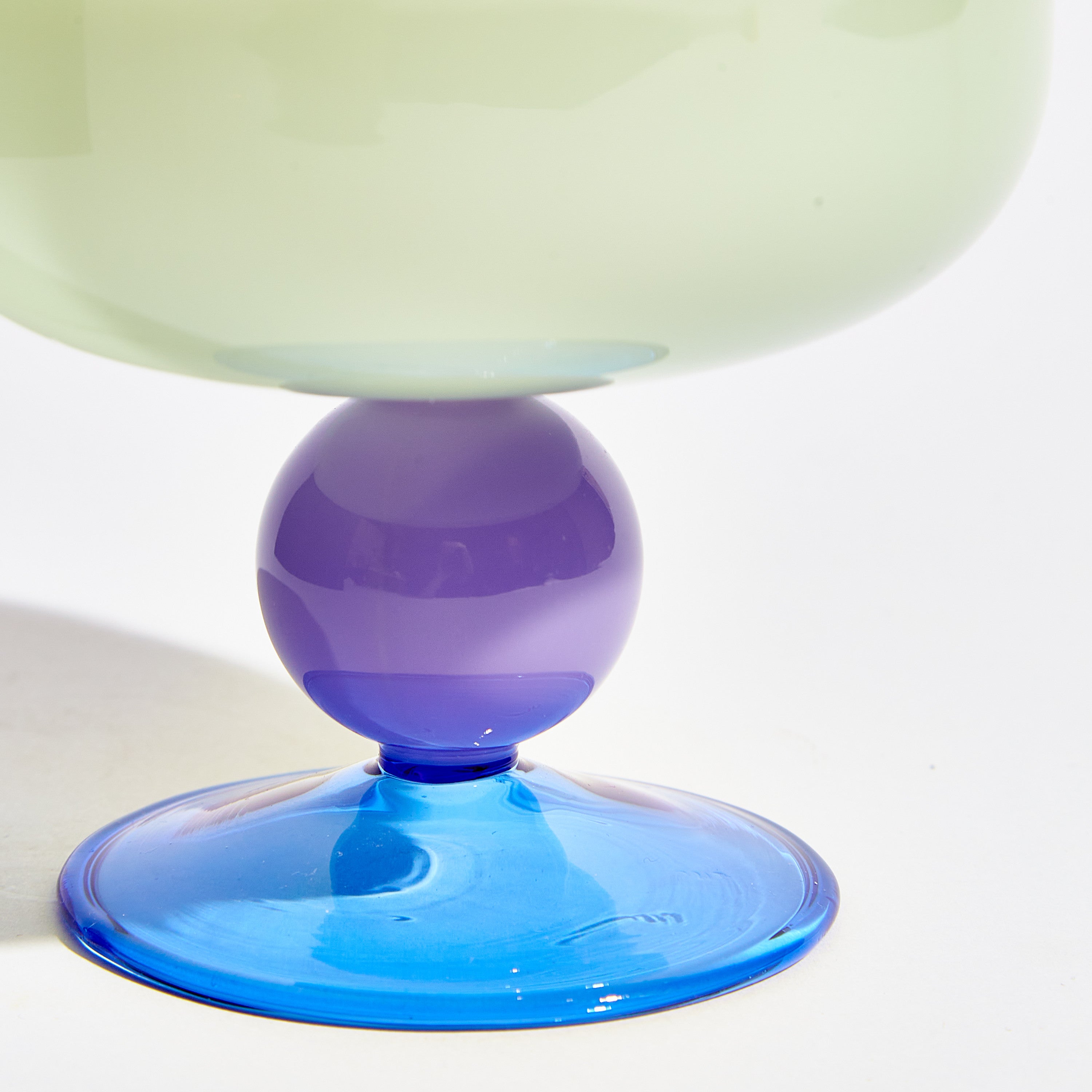 Green Glass Bowl - Le Bonbon