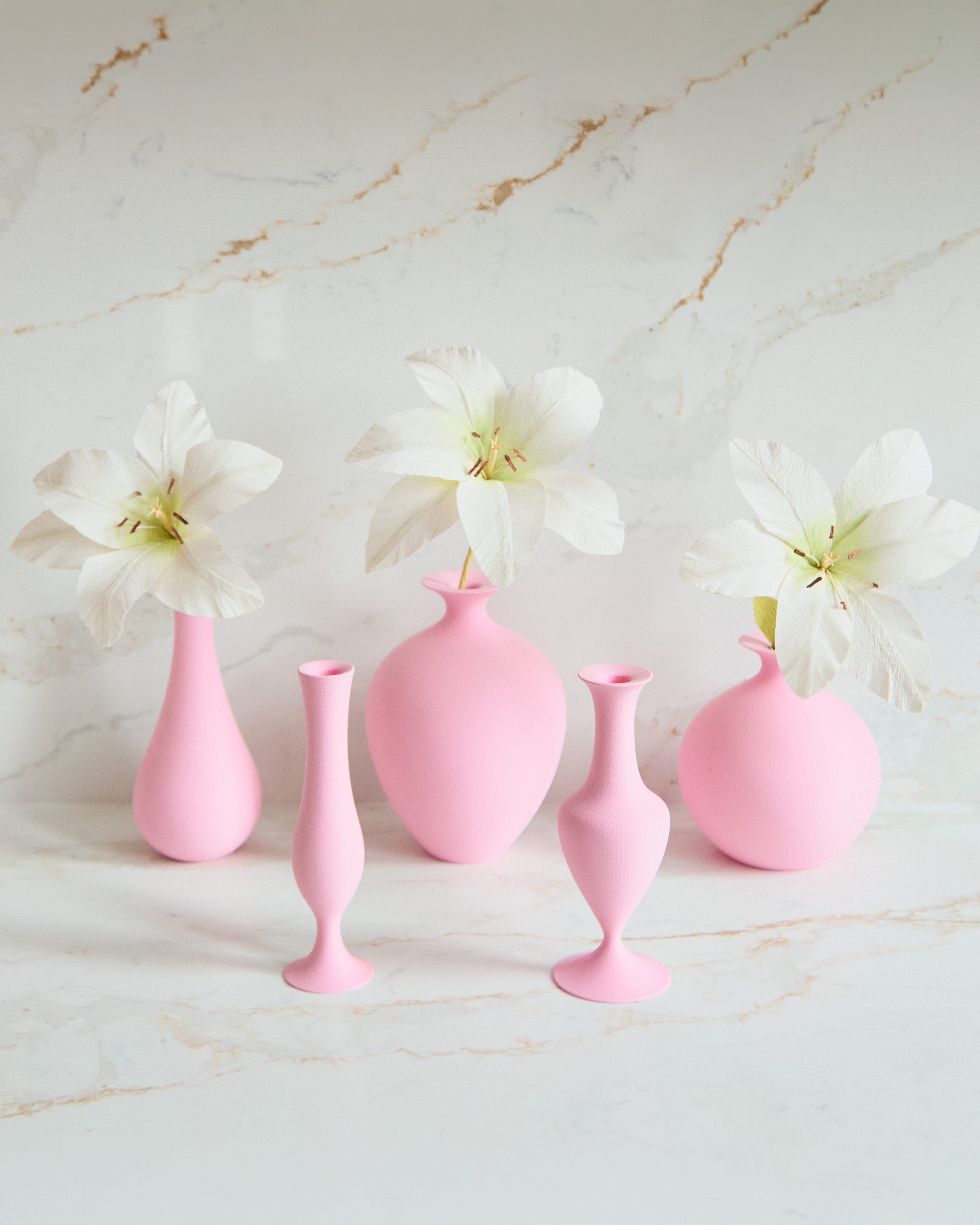 Teardrop Vase - Pink Sakura