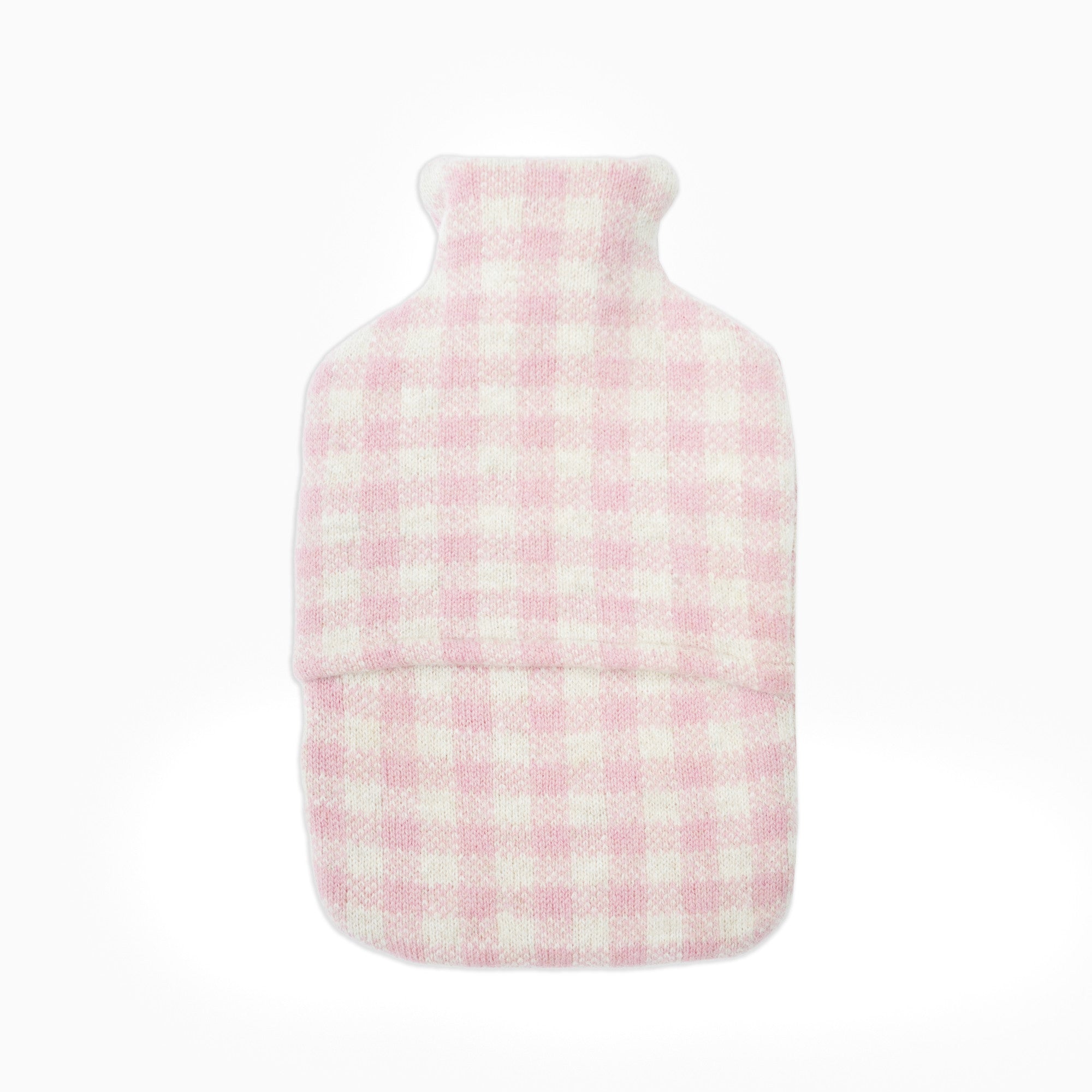 Pink Gingham Hot Water Bottle