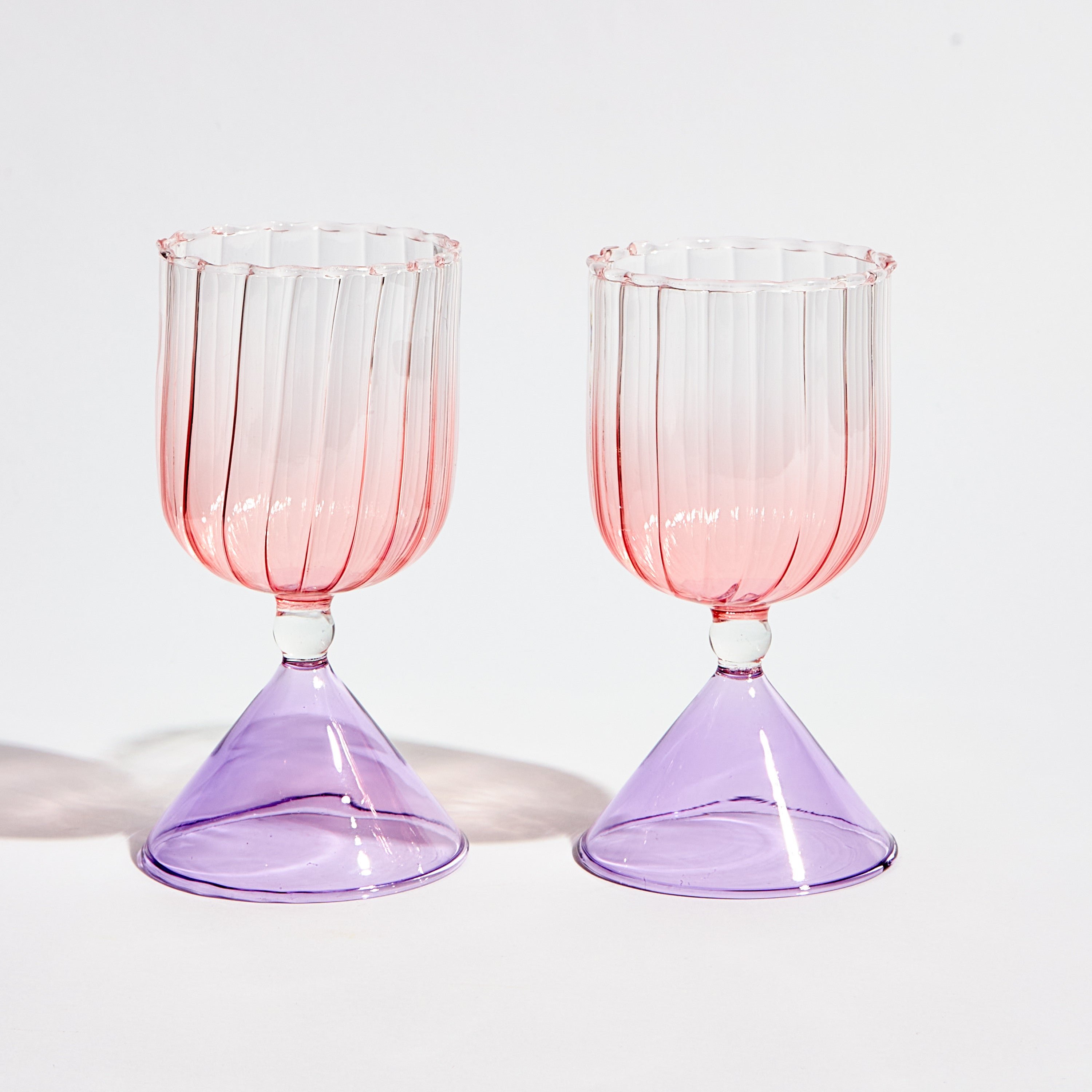 Wine goblet - Pink