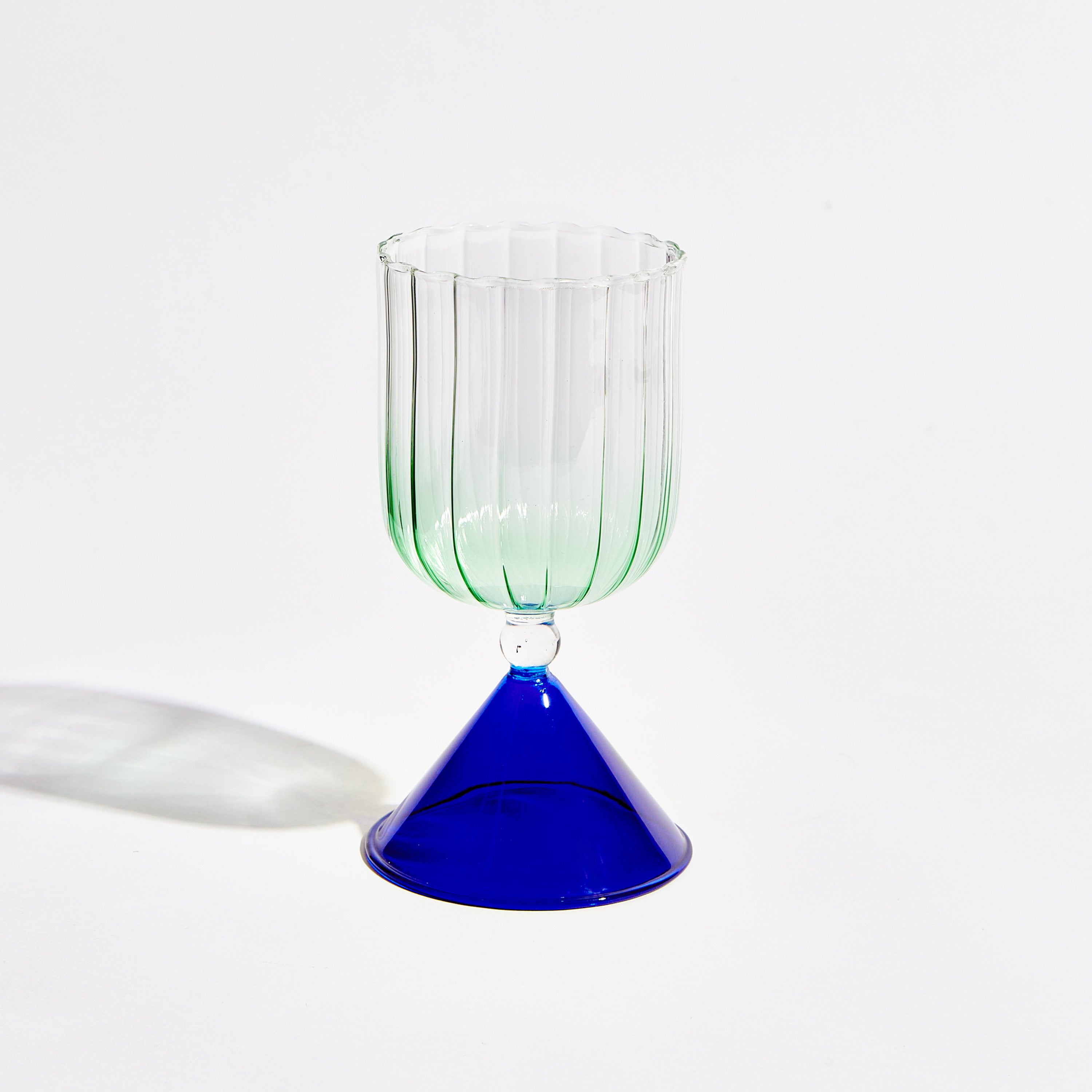 Wine goblet- Blue