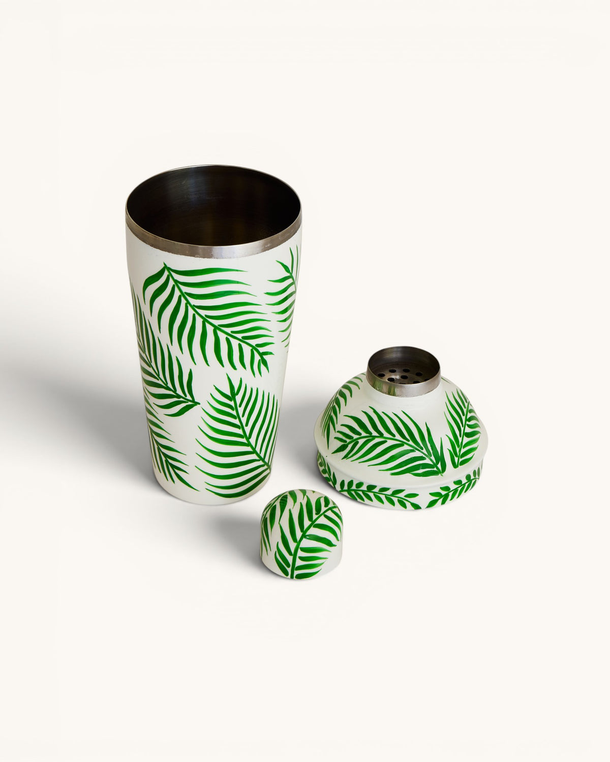 Cocktail Shaker, Palm Leaf