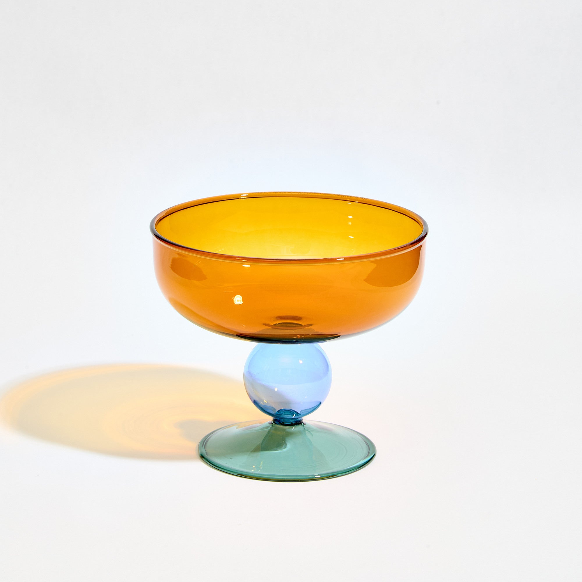 Amber Dessert Glass Bowl - Le Bonbon