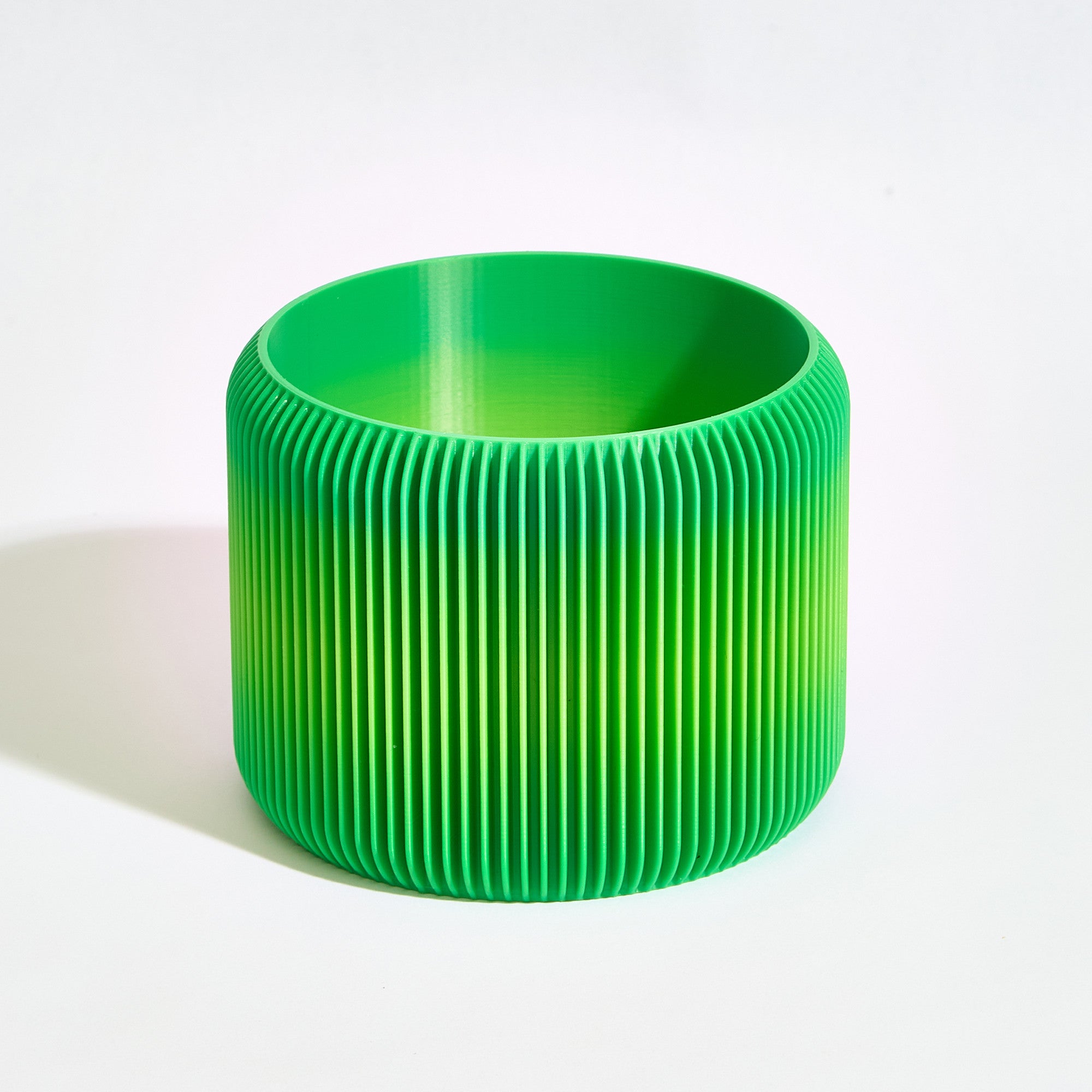Turbin Plant Pot - Lime Green