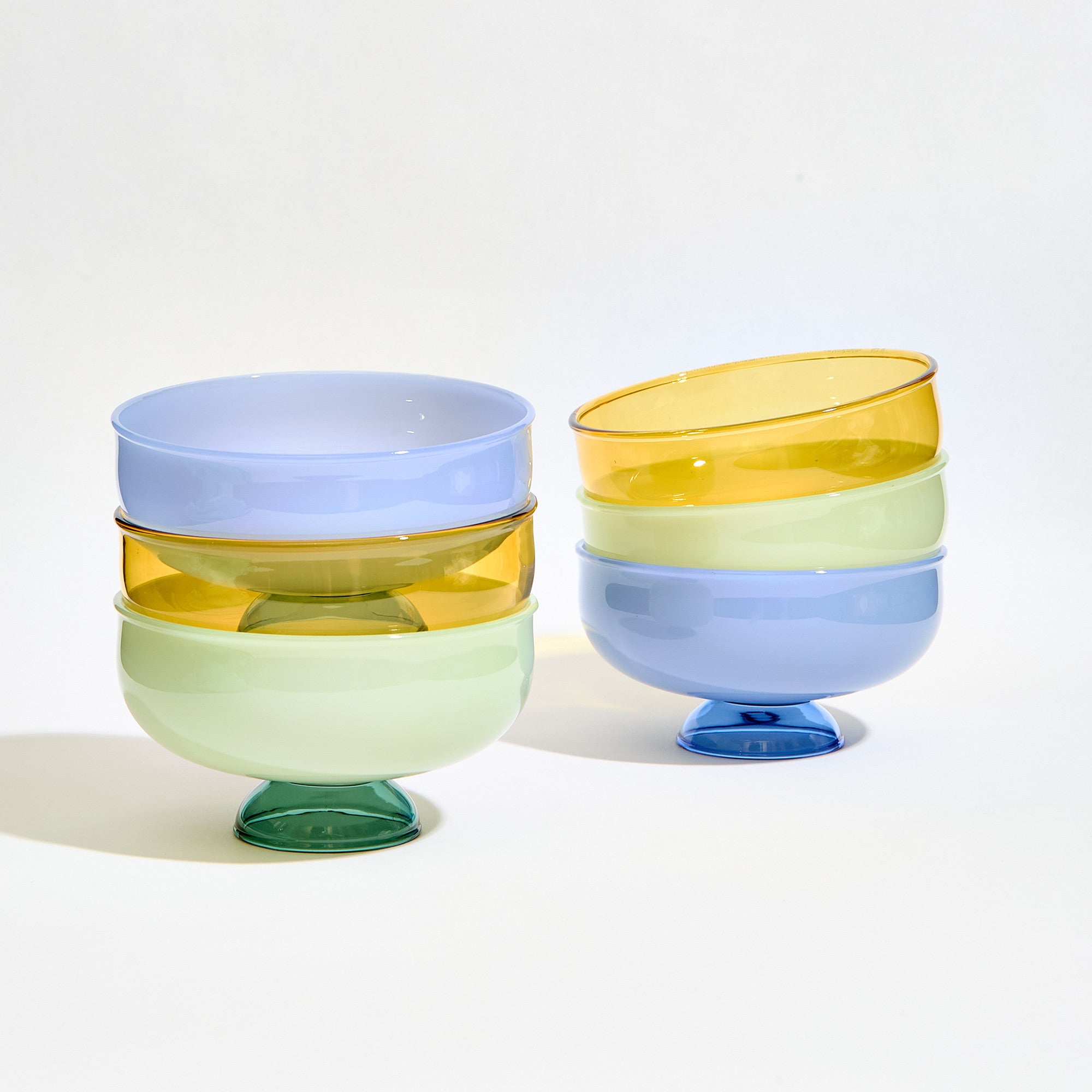 Green Glass Bowl - Bonbon