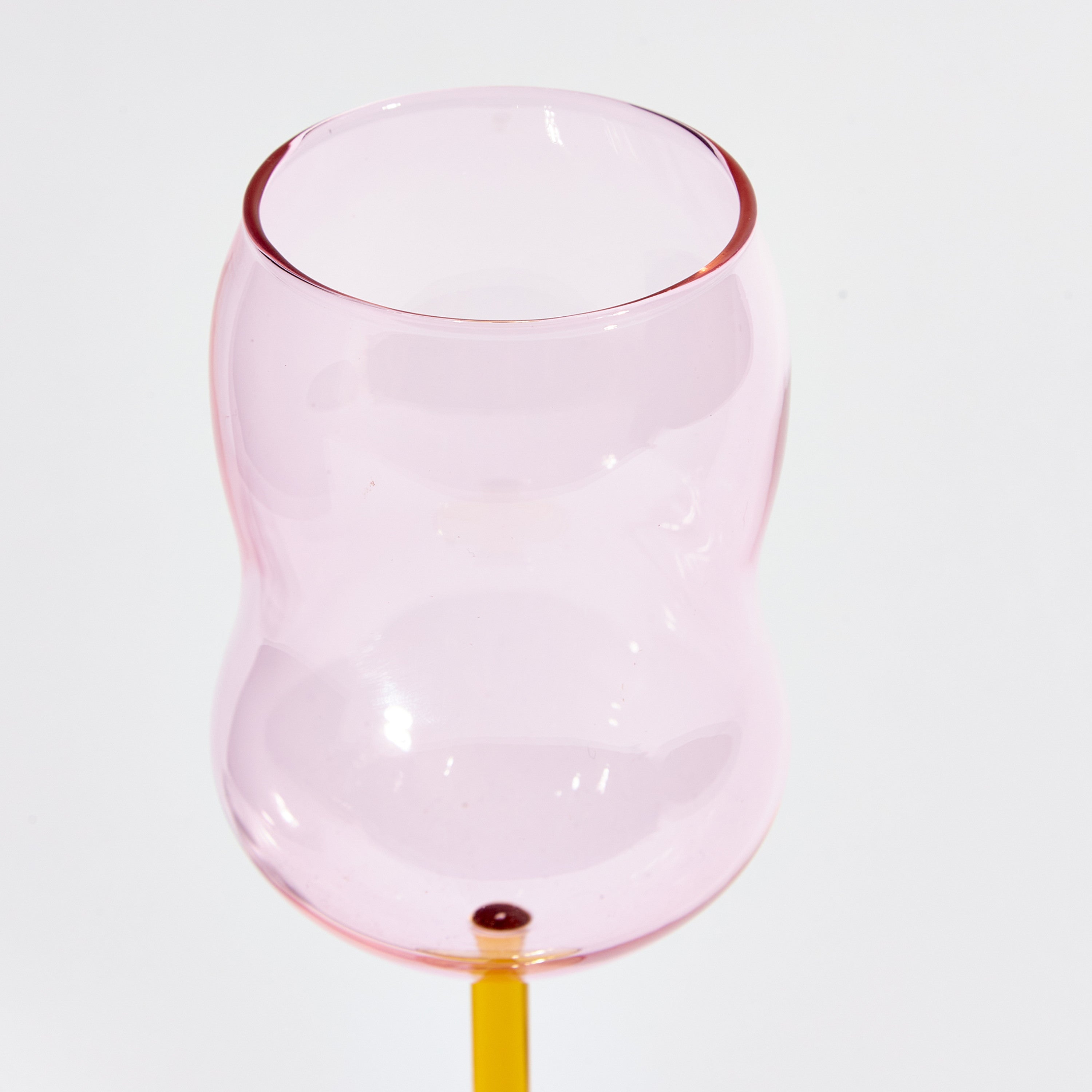 Wine Glass Bubble - Pink