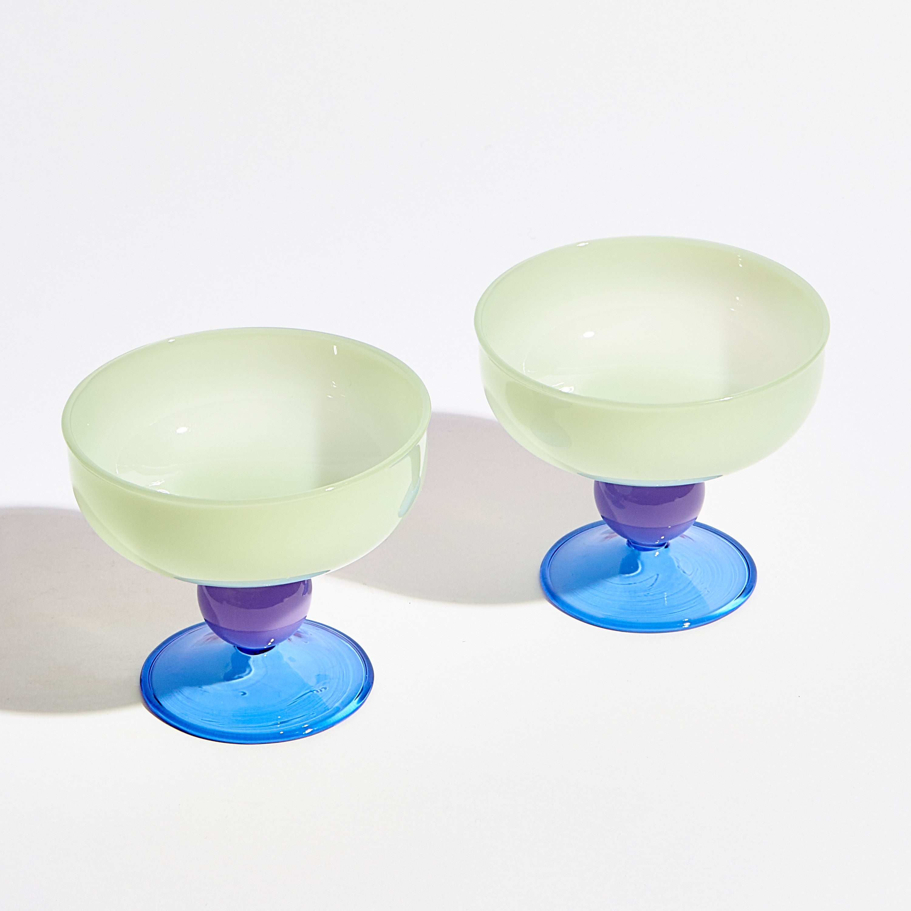 Green Glass Bowl - Le Bonbon