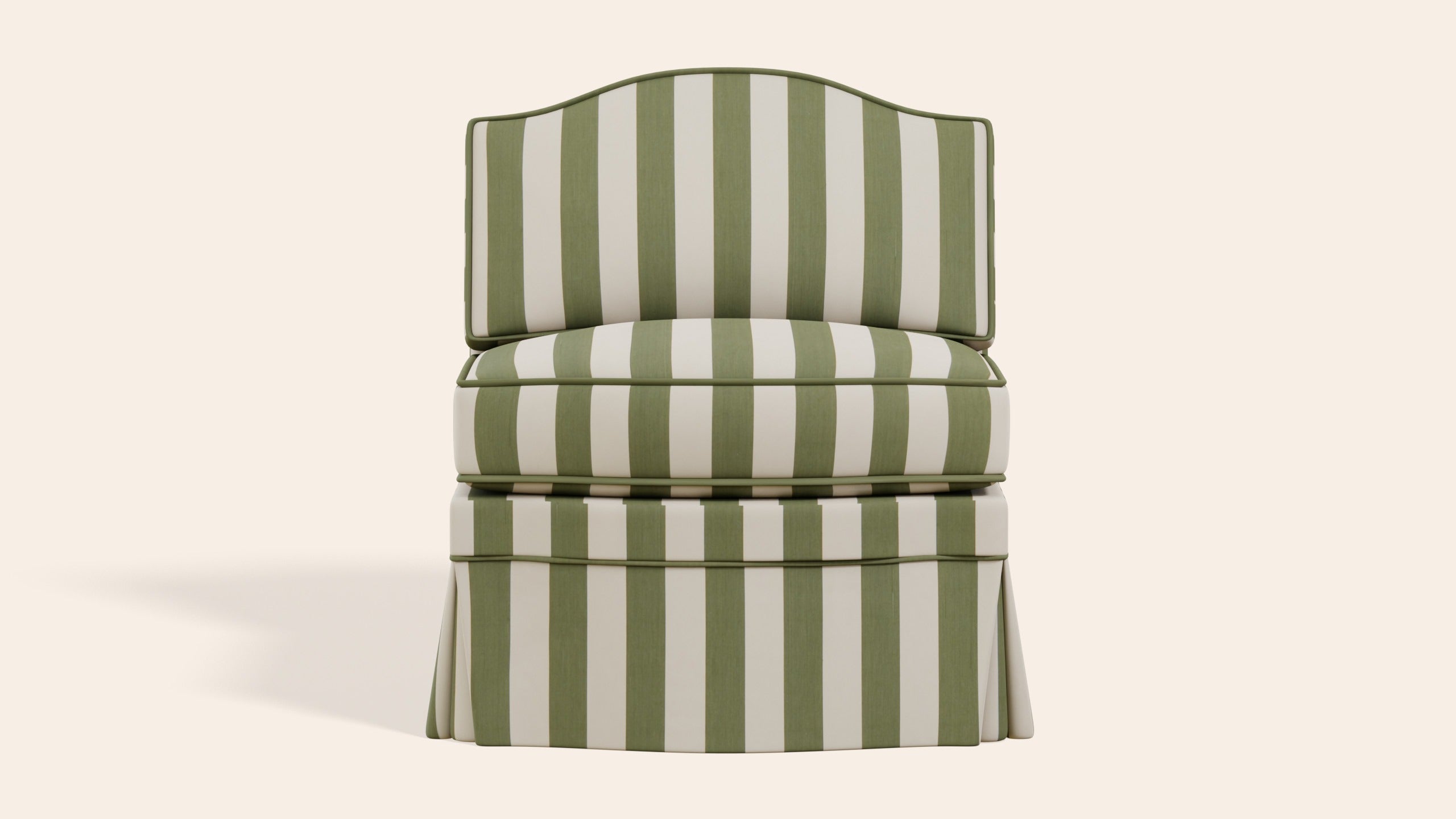 Felix Slipper Chair, Artichoke