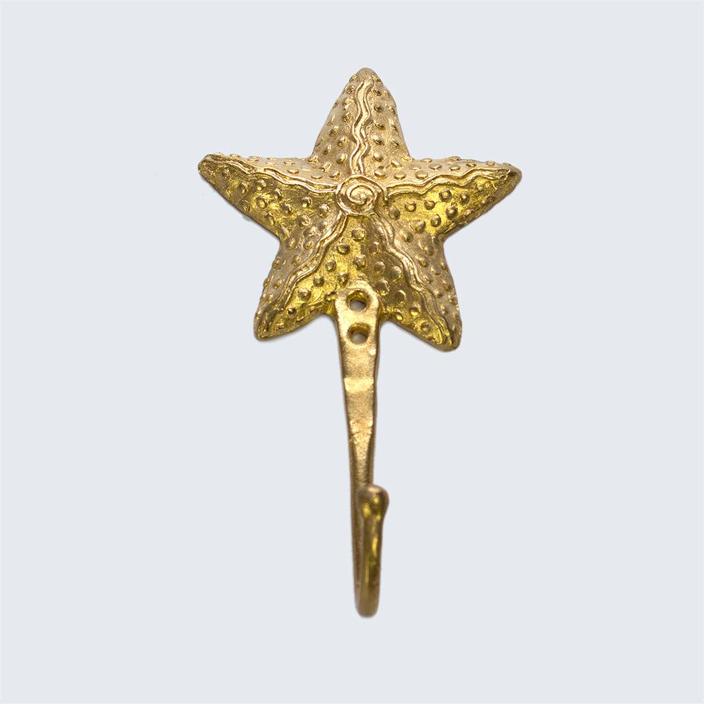 Ghanaian Ashanti Brass Hook 'Starfish'