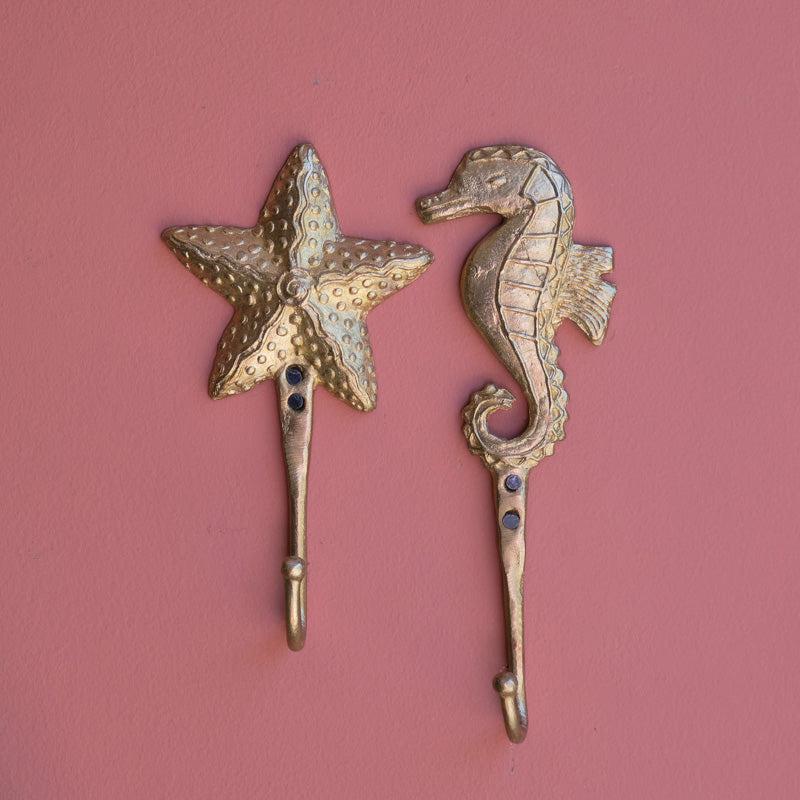 Ghanaian Ashanti Brass Hook 'Starfish'