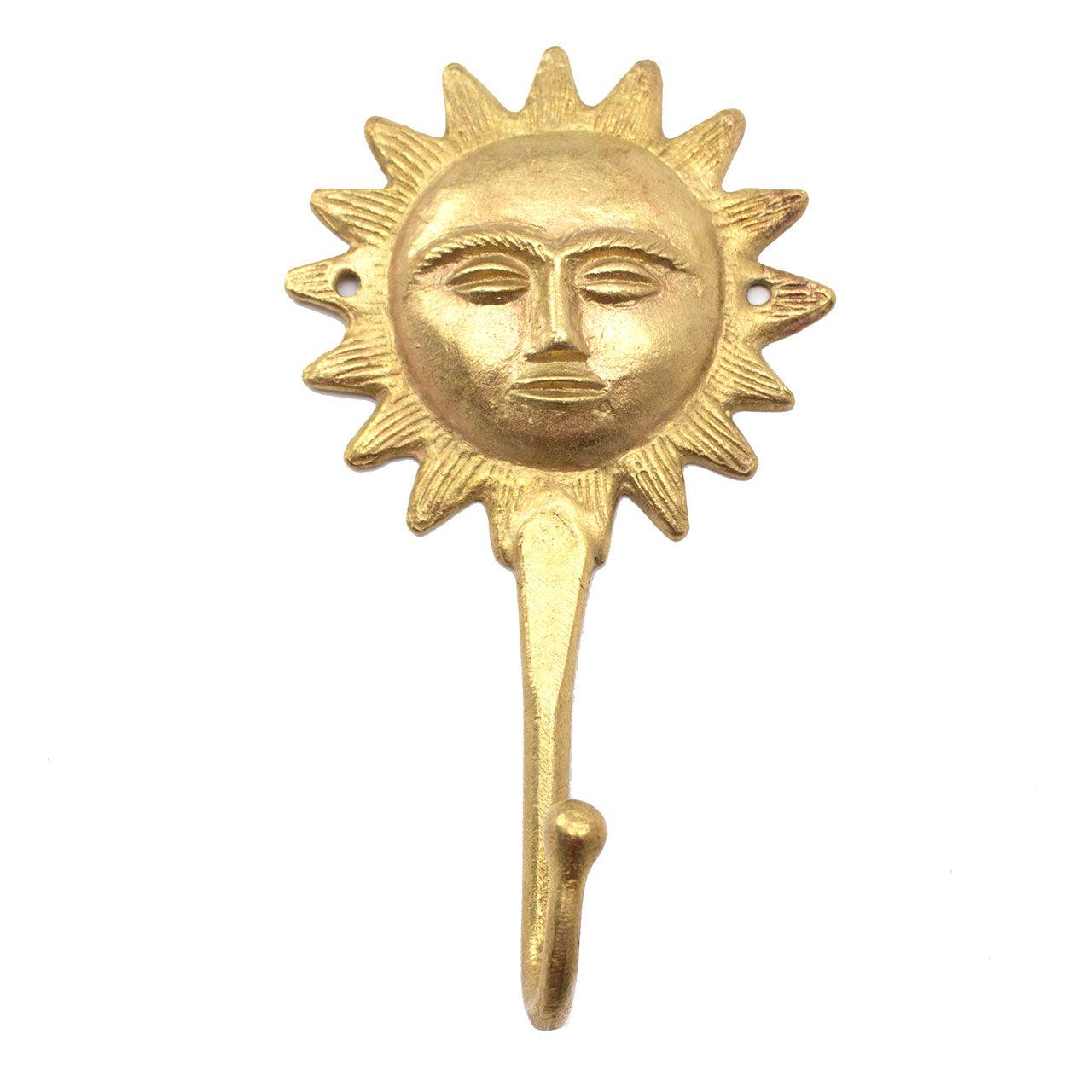 Ghanaian Ashanti Brass Hook 'Sunshine'