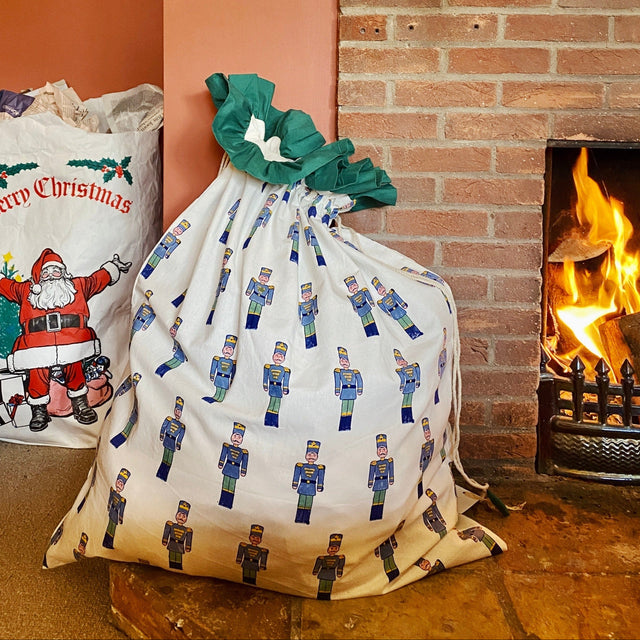 Toy Soldier Christmas Sack | Green
