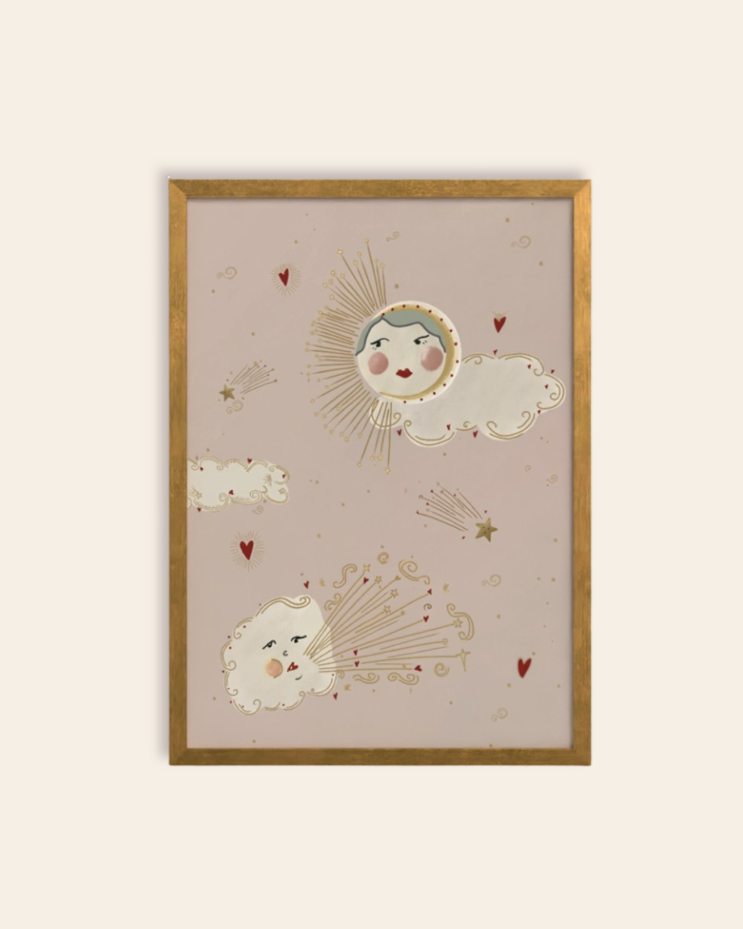 I love you always forever Art Print