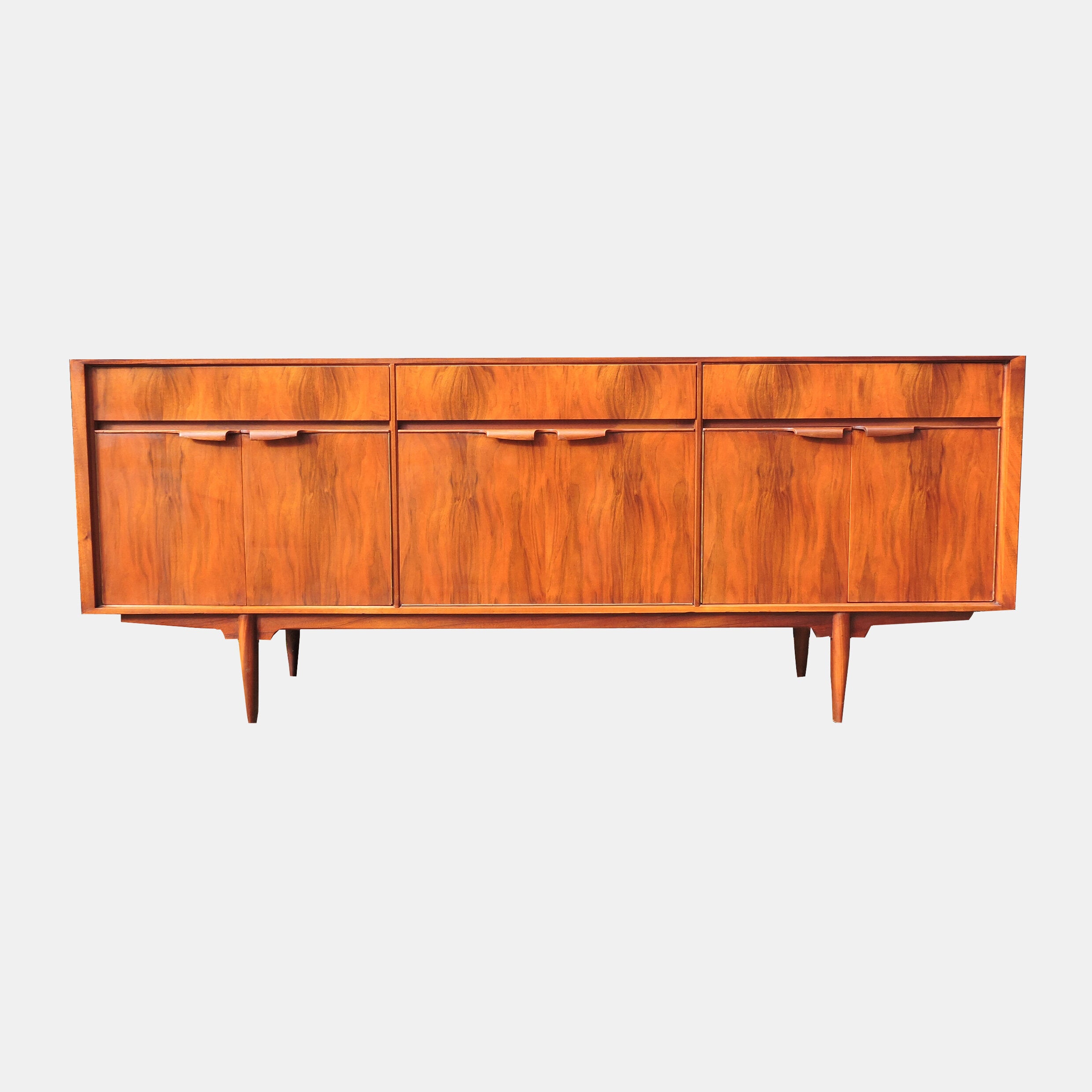 Walnut sideboard by McIntosh, 1960s