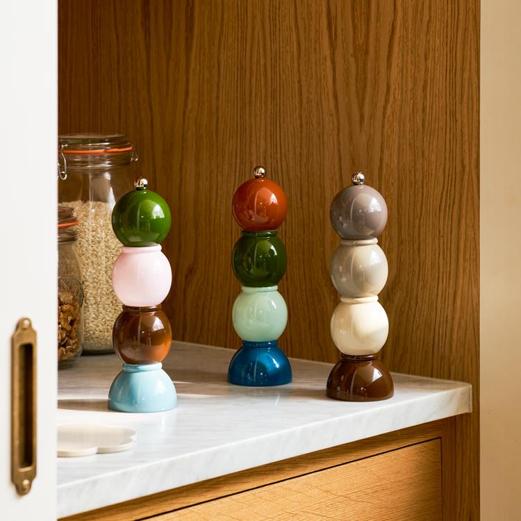 Khaki Multi Bob Salt or Pepper Mill