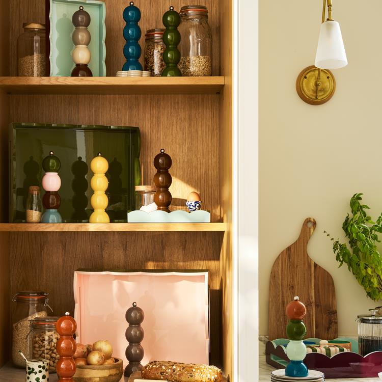 Khaki Multi Bob Salt or Pepper Mill