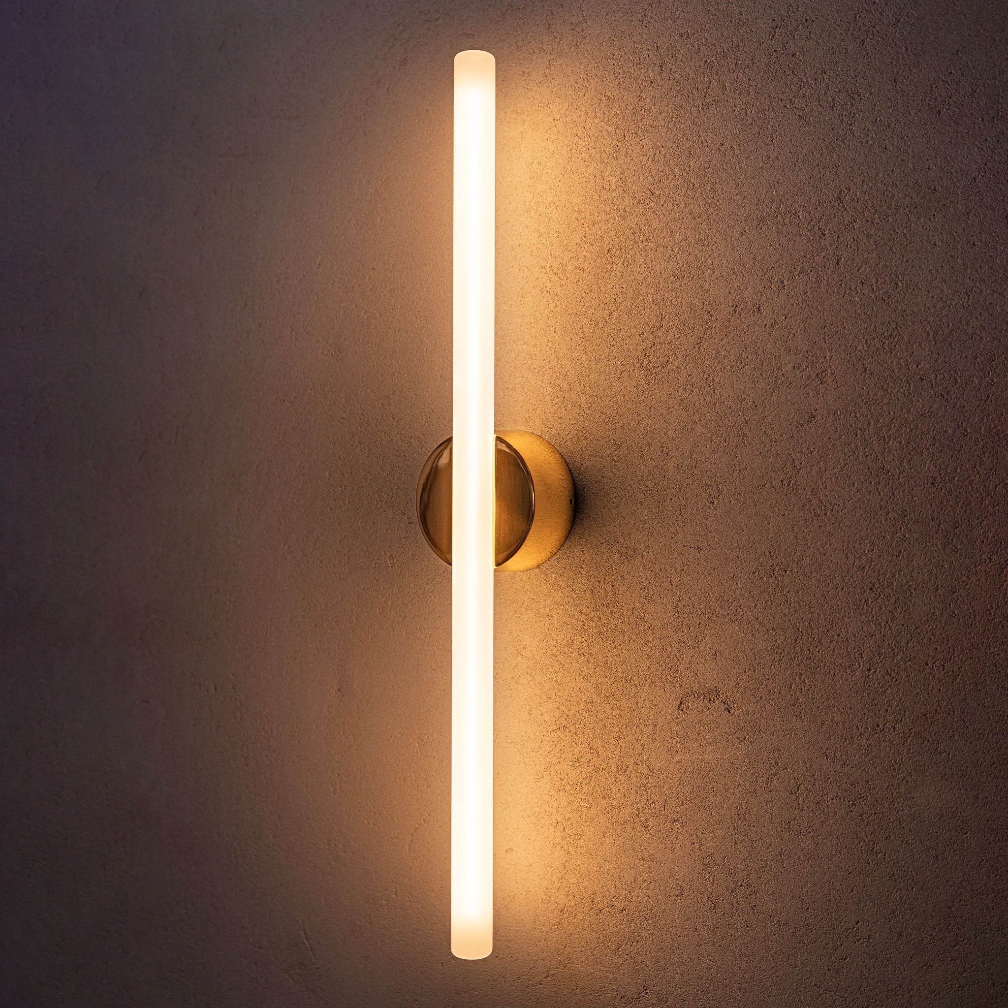 Kilter Wall Light in Solid Brass - Set of 2
