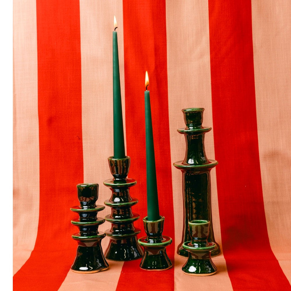 Large Ceramic Candlestick
