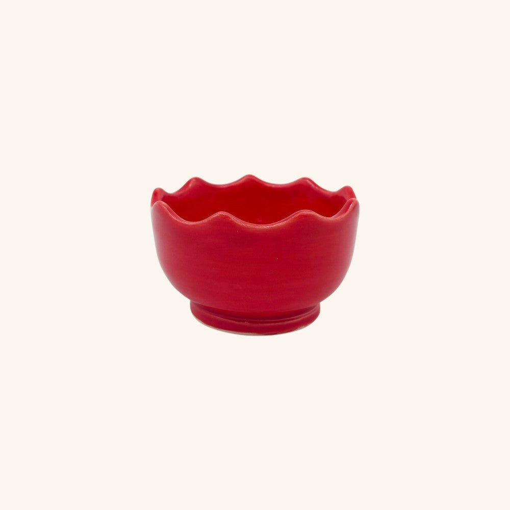 Small Scalloped Edge Bowl