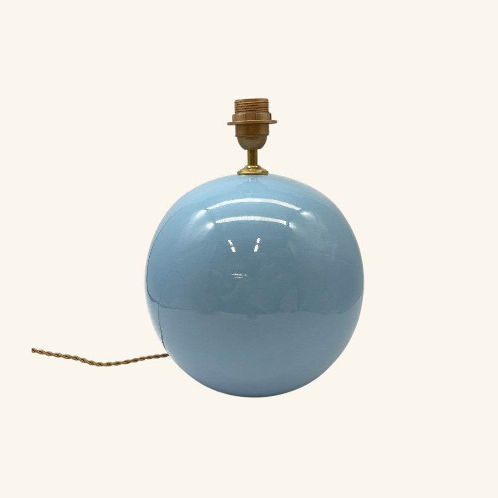 Ceramic Sphere Lamp Base