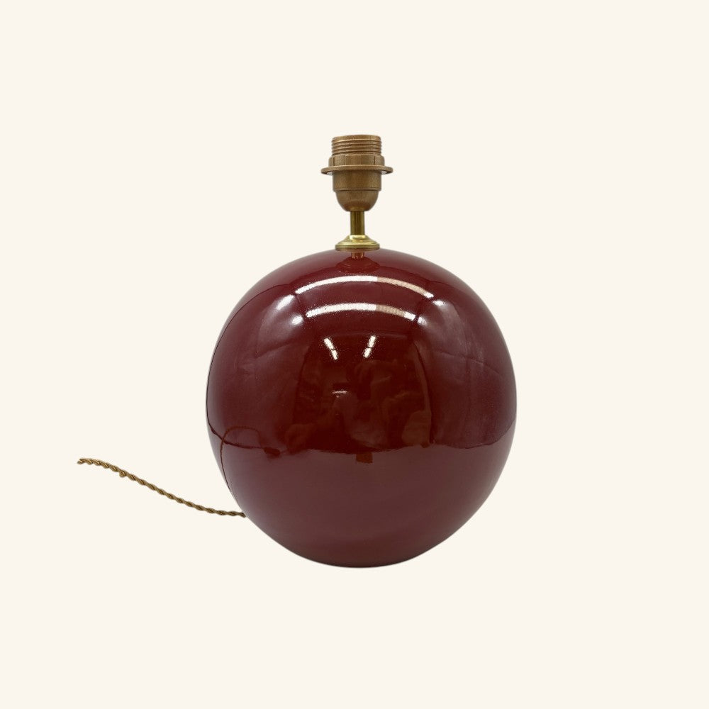 Ceramic Sphere Lamp Base
