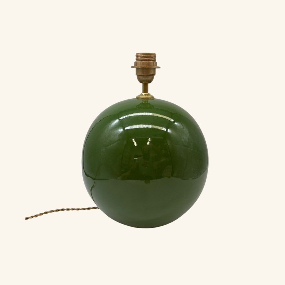 Ceramic Sphere Lamp Base