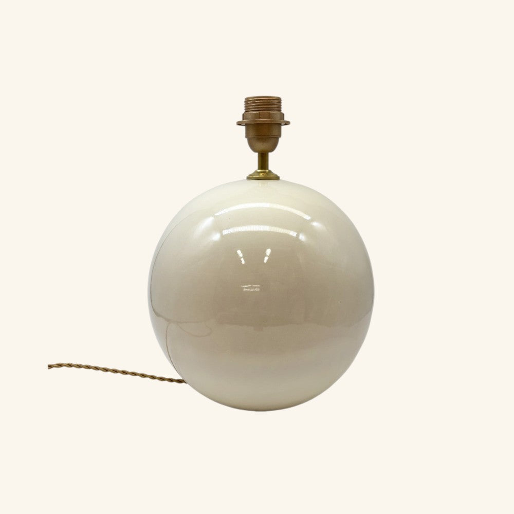Ceramic Sphere Lamp Base