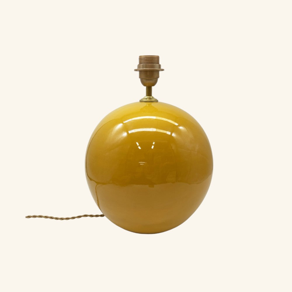 Ceramic Sphere Lamp Base