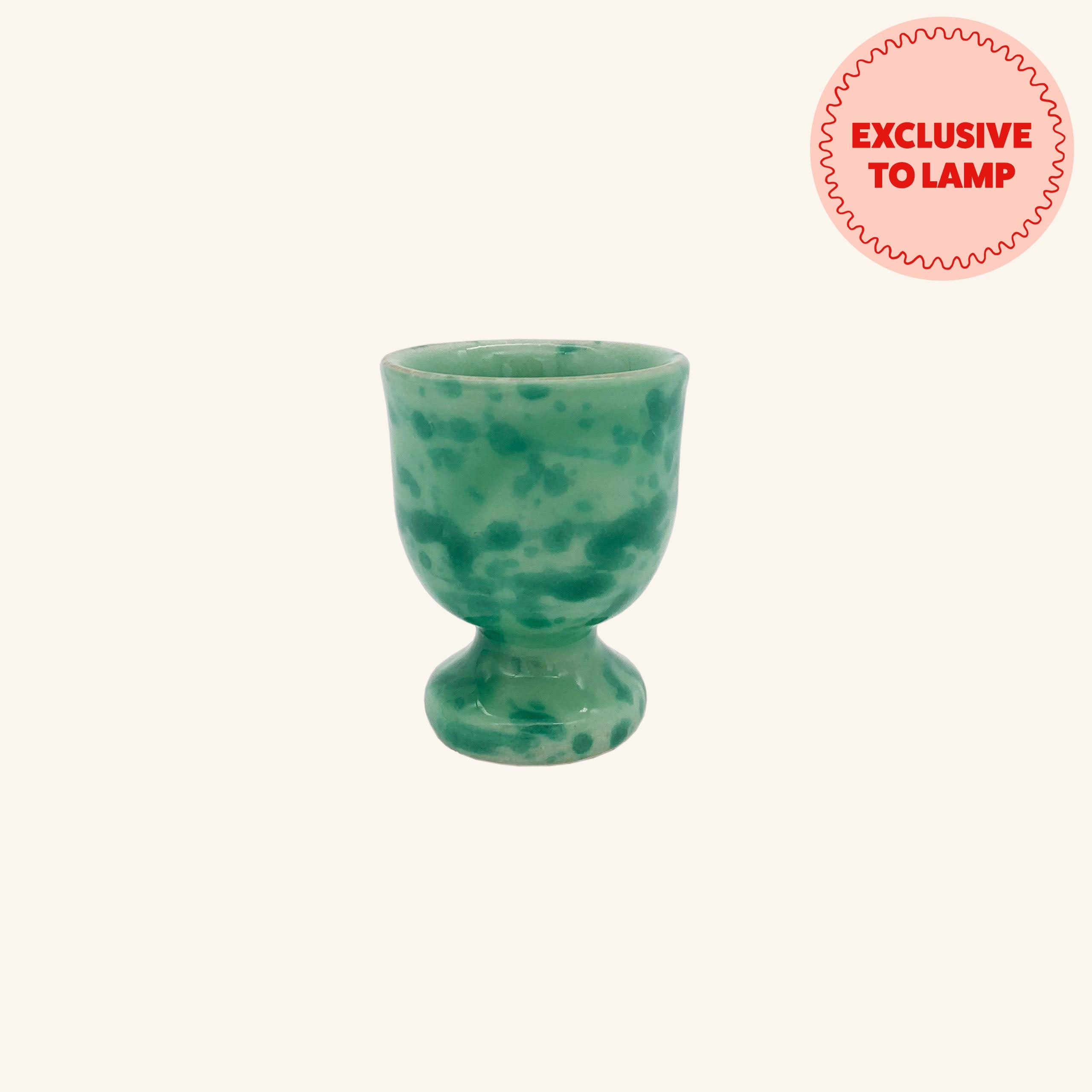 Splatterware Egg Cup