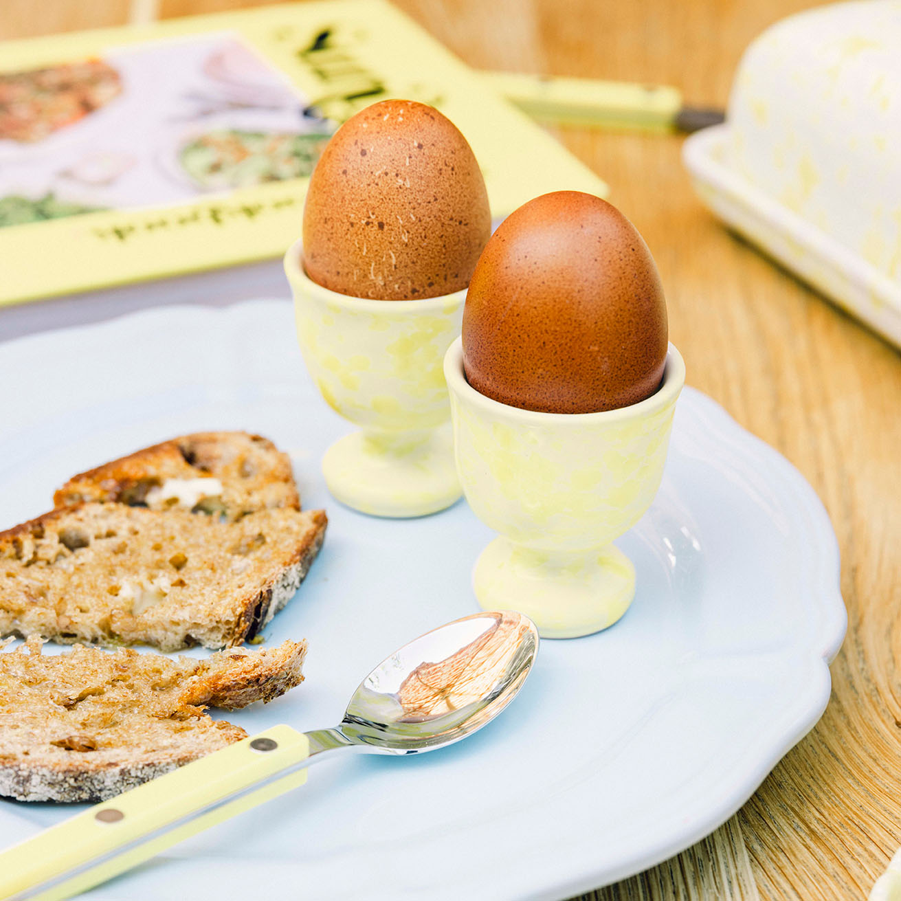 Splatterware Egg Cup