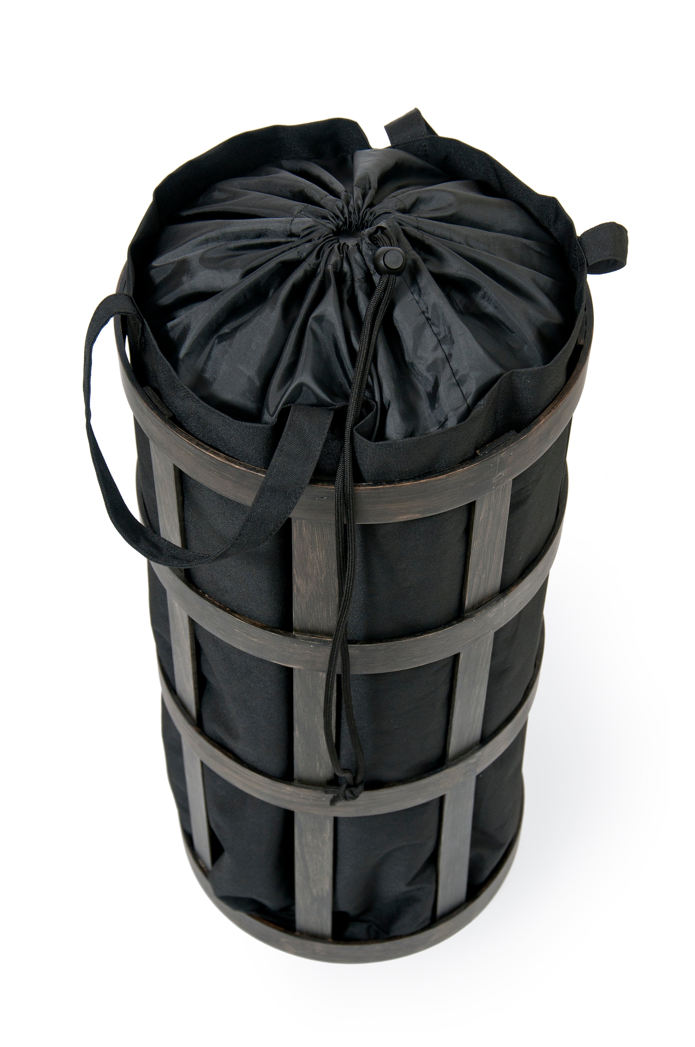 Laundry Basket Cage Black