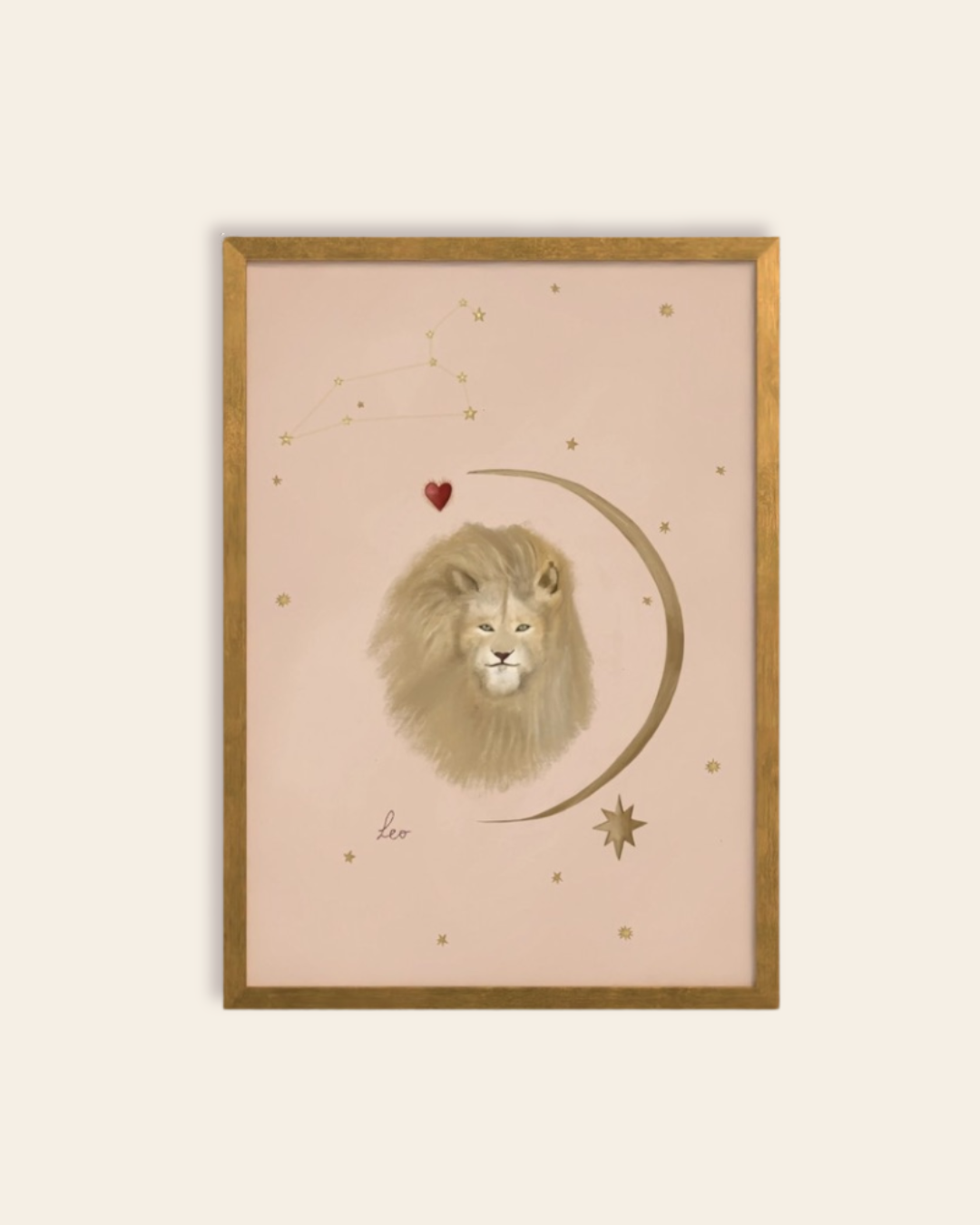 Leo Art Print