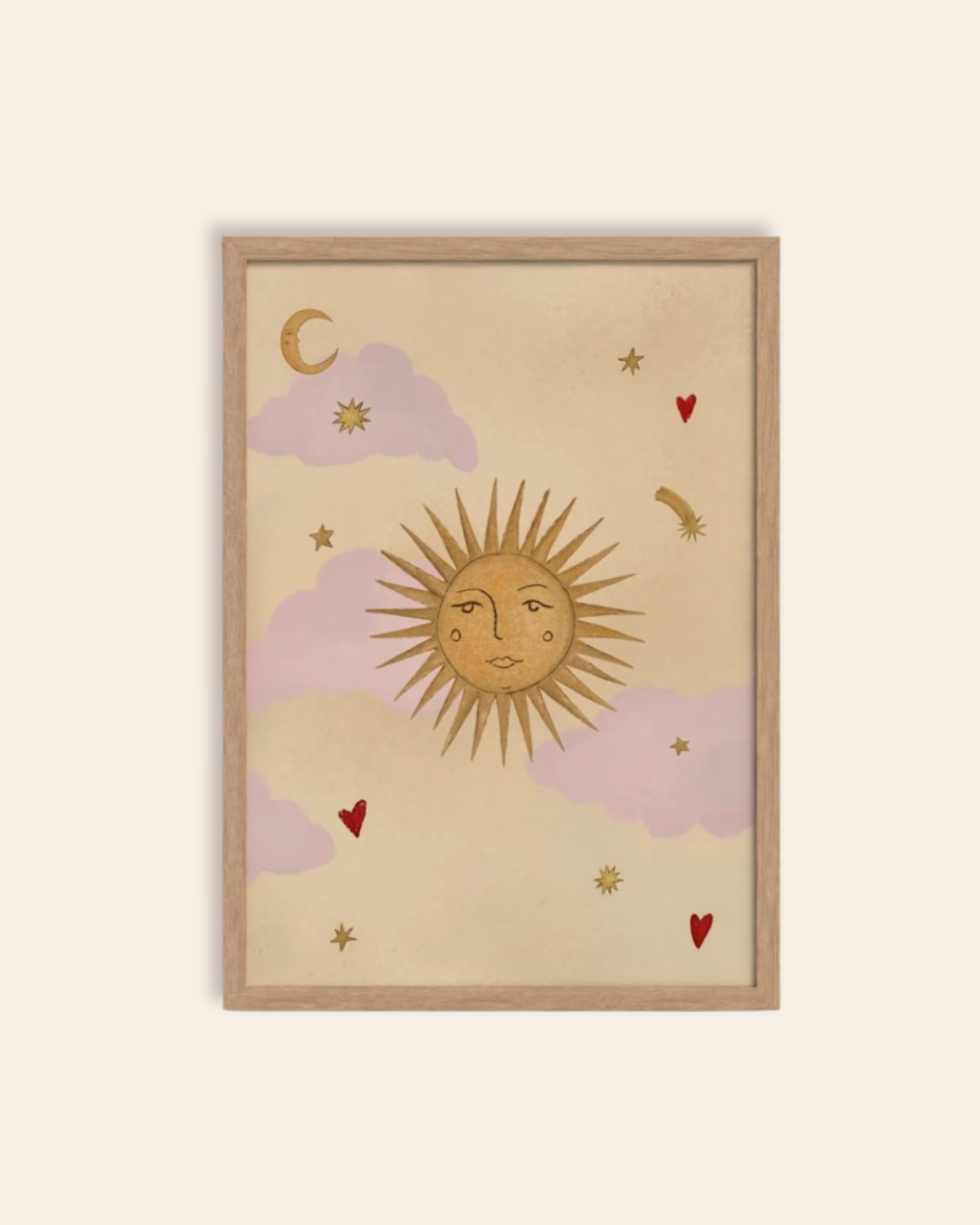 Le Soleil Art Print