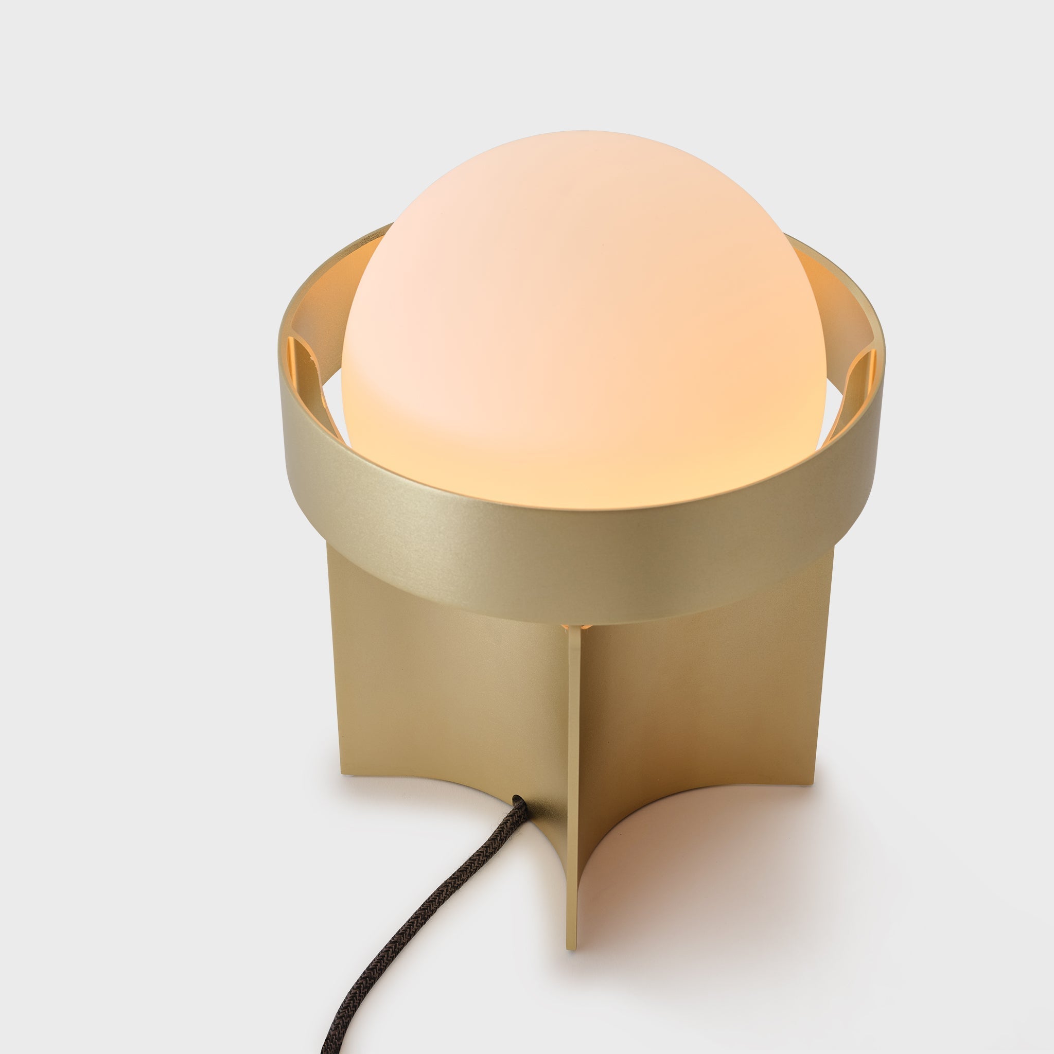 Loop Table Lamp with Sphere IV