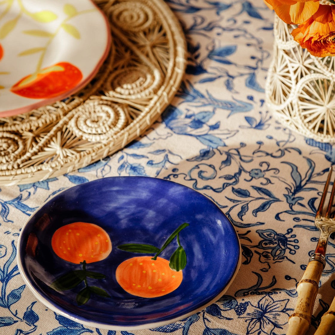 Peaches and Keen Plates | Set of 4
