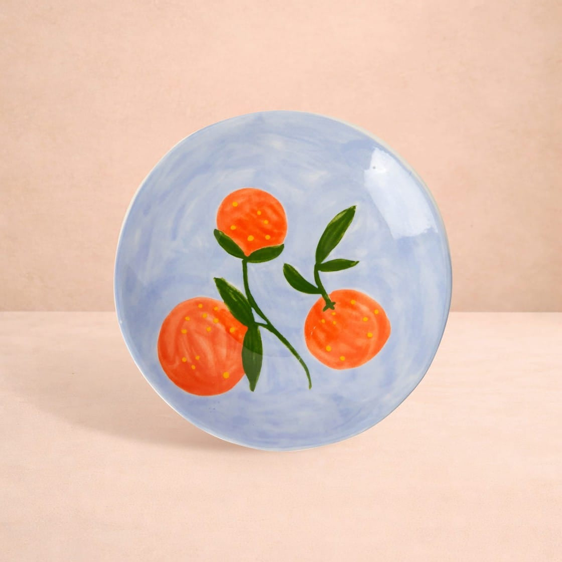 Peaches and Keen Plates | Set of 4