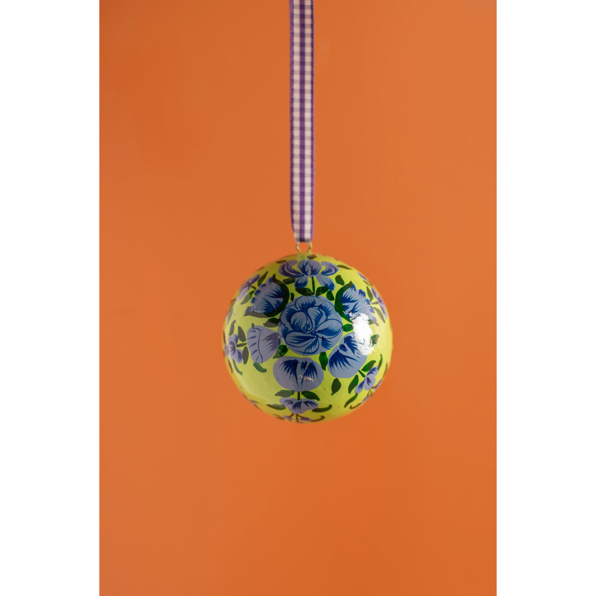 Blue Flower Meadow Bauble