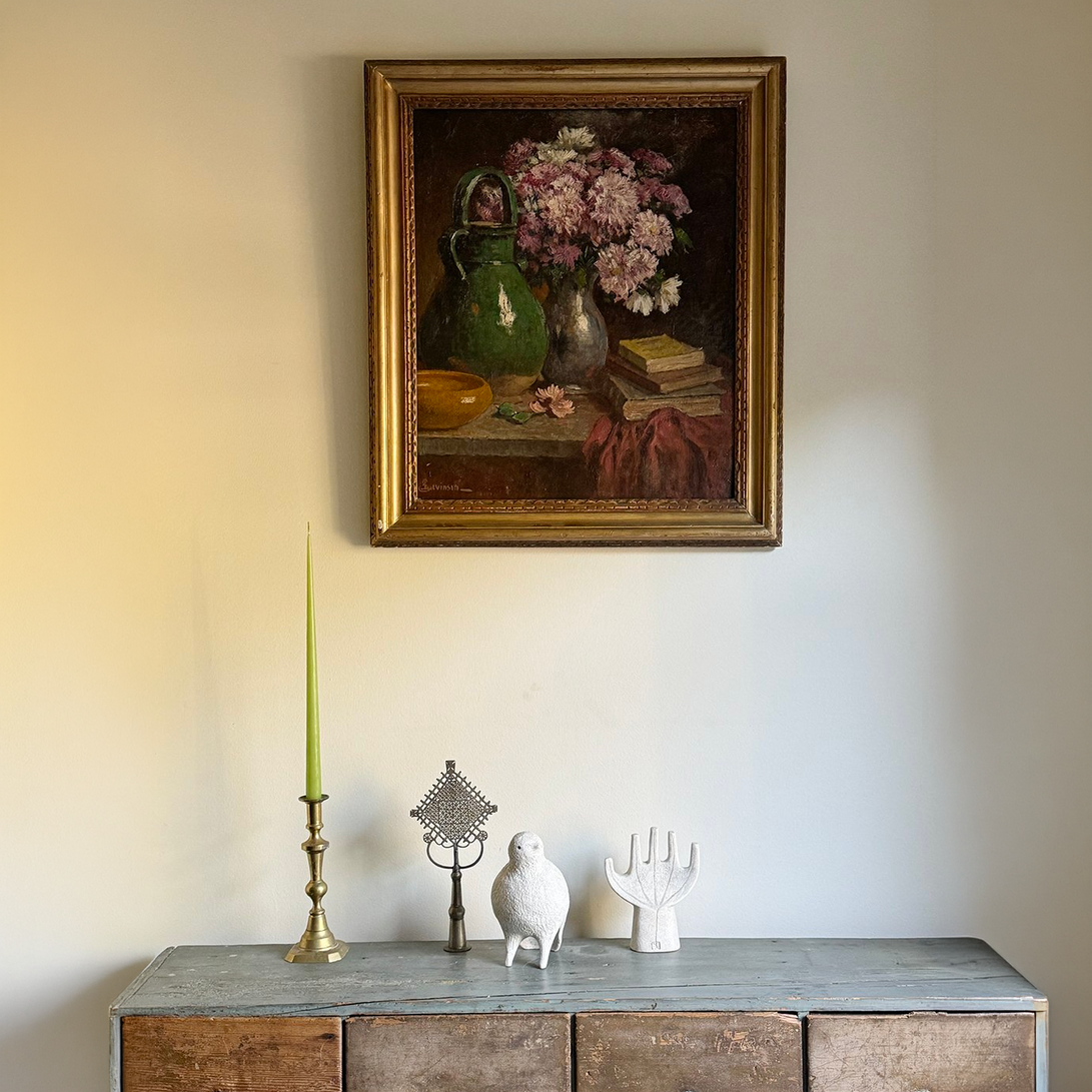 Chrysanthemums Oil Painting