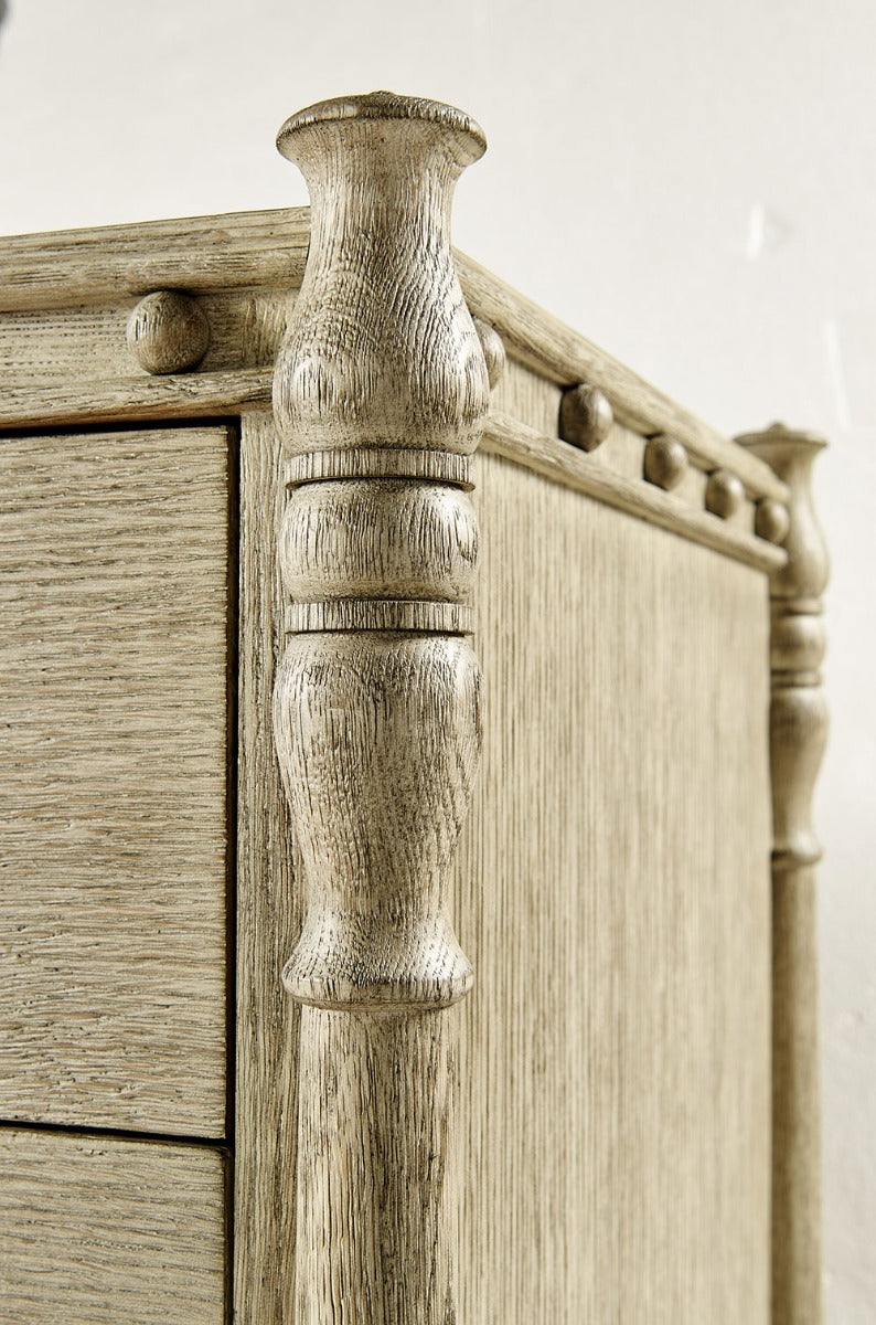 Morris Greyed Oak Dresser