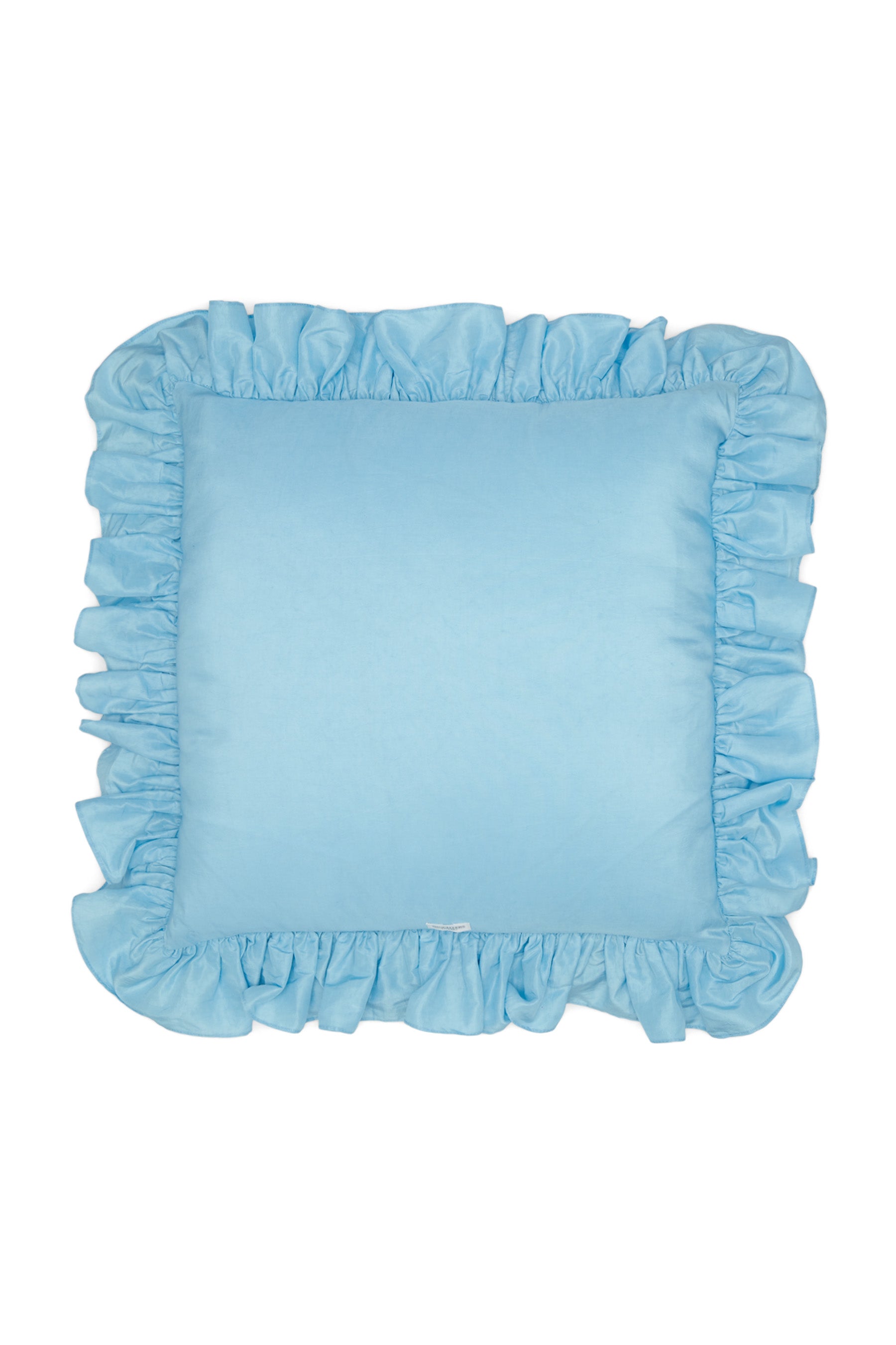 Neelima Silk Ruffle Cushion