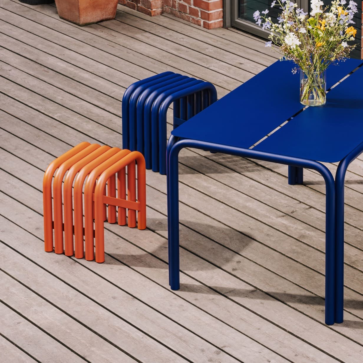 Nokk Stool | Orange
